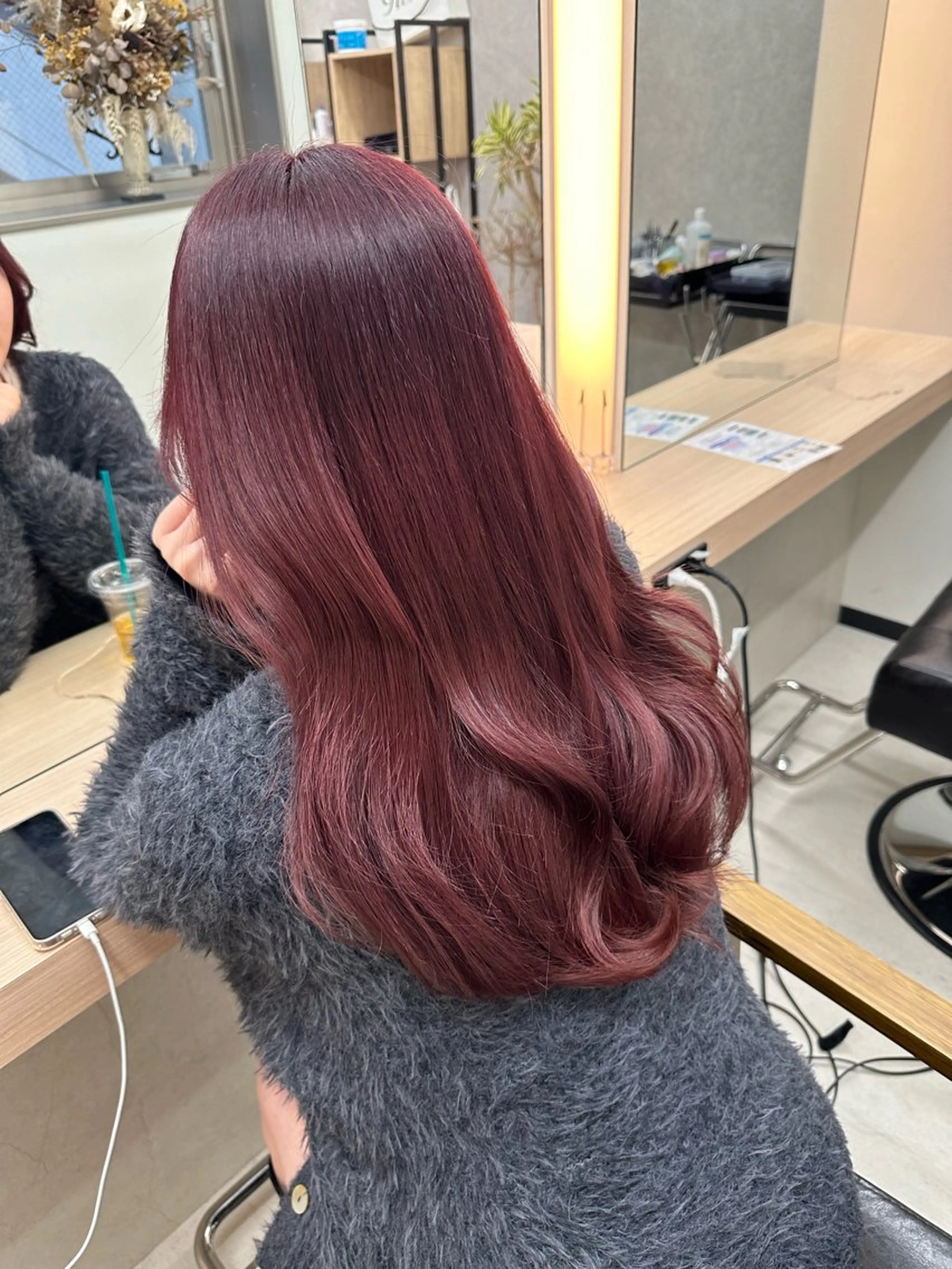 ロング カラー ヘアカラー トリートメント 𝐑𝐲𝐮𝐤𝐢 【店長】ALEAPのヘアスタイル