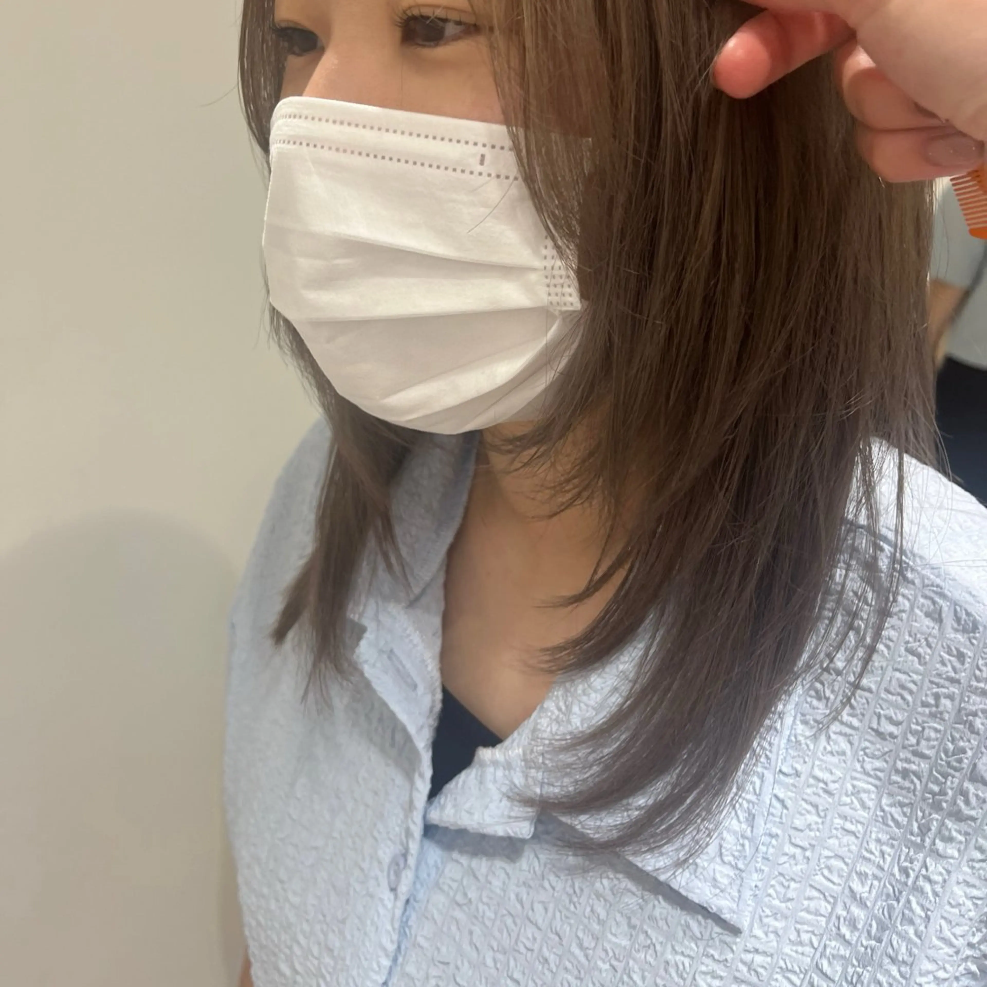 ミディアム 大人かわいい lobec/田代のヘアスタイル