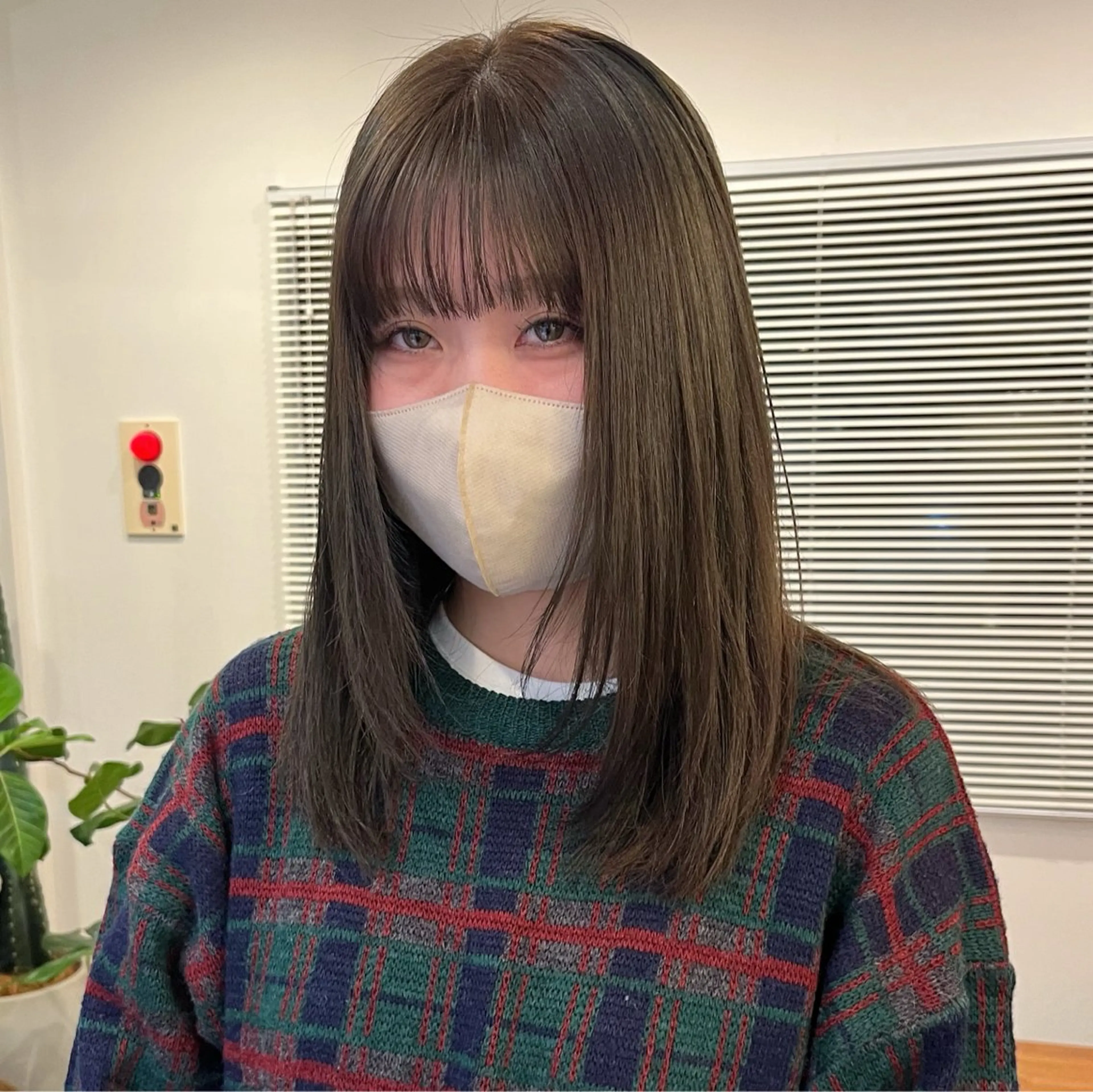 ミディアム カラー ヘアカラー bon ami所属・NAO ꩜✧˖°.のヘアスタイル