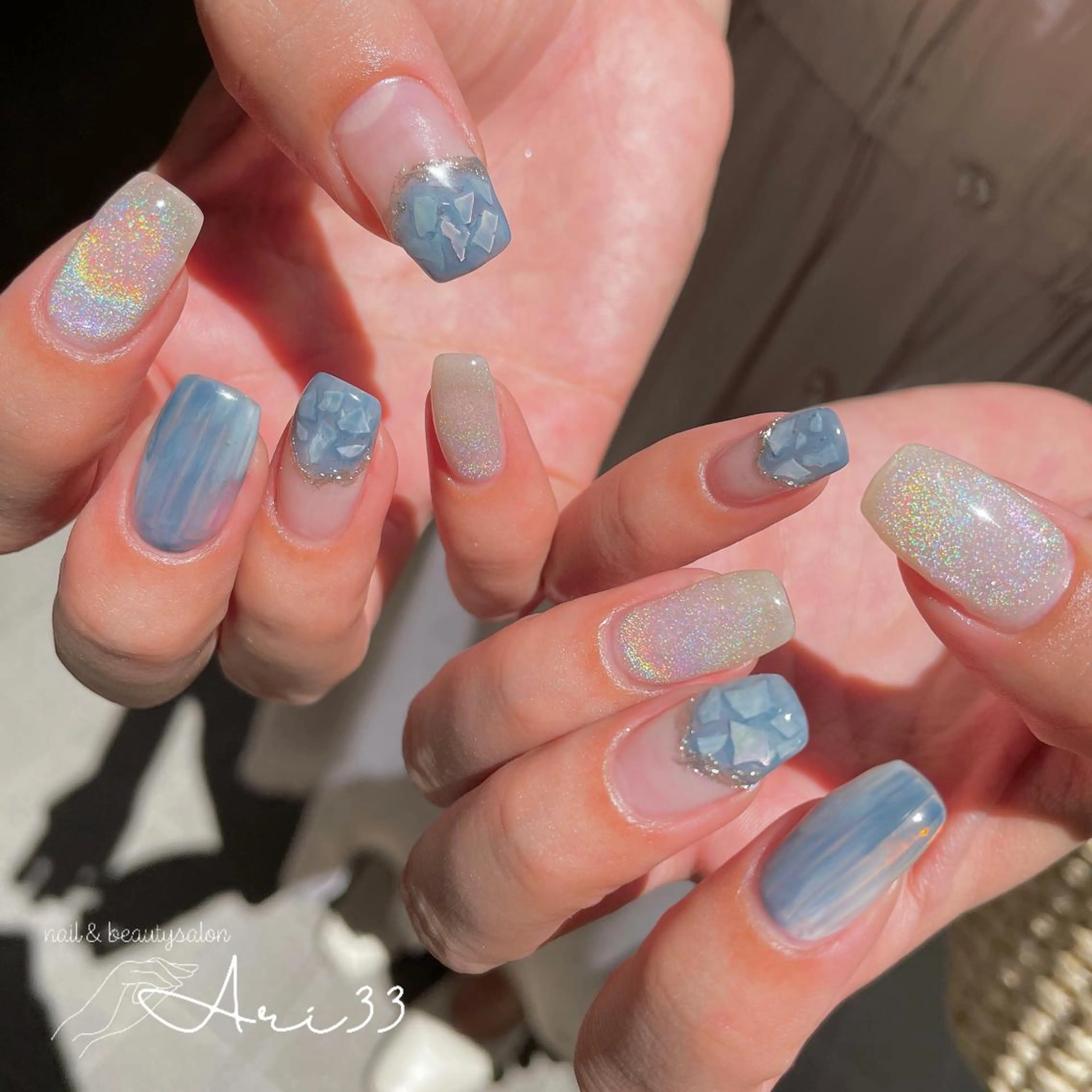 ネイル ハンドネイル プライベートサロン Ari33nailのネイルデザイン