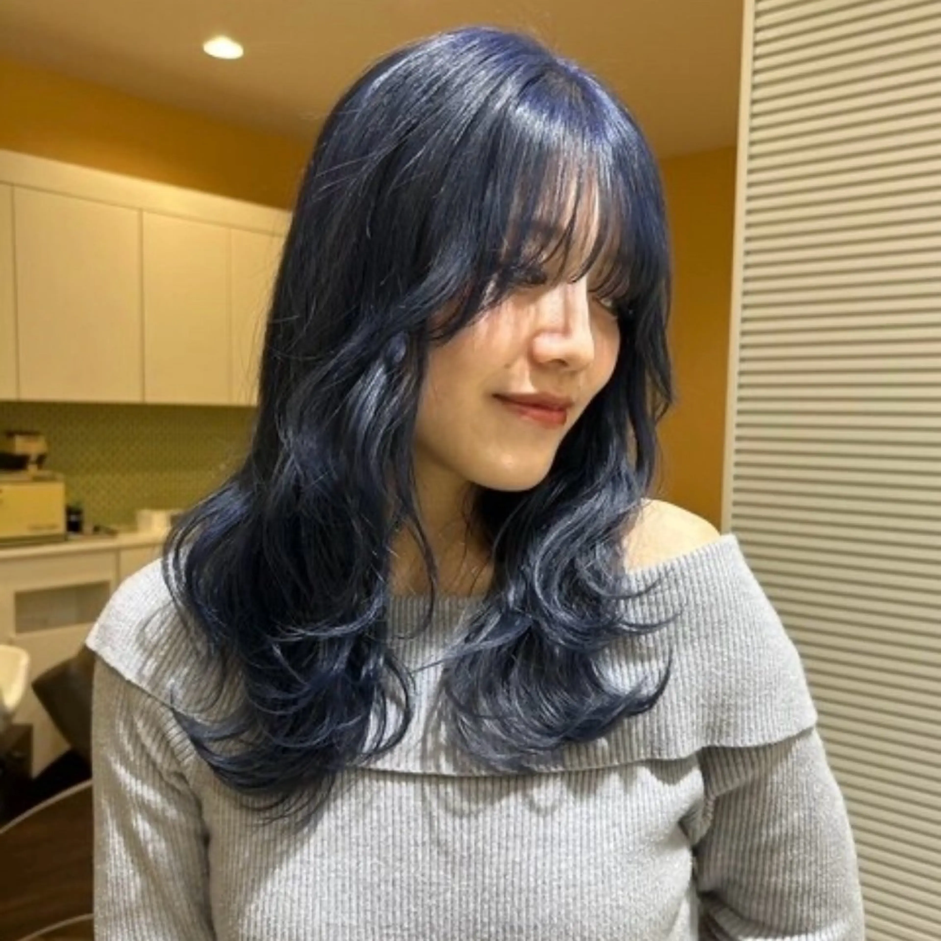 セミロング 黒染め剥がし/ 黒髪卒業ヘア💫涼介のヘアスタイル