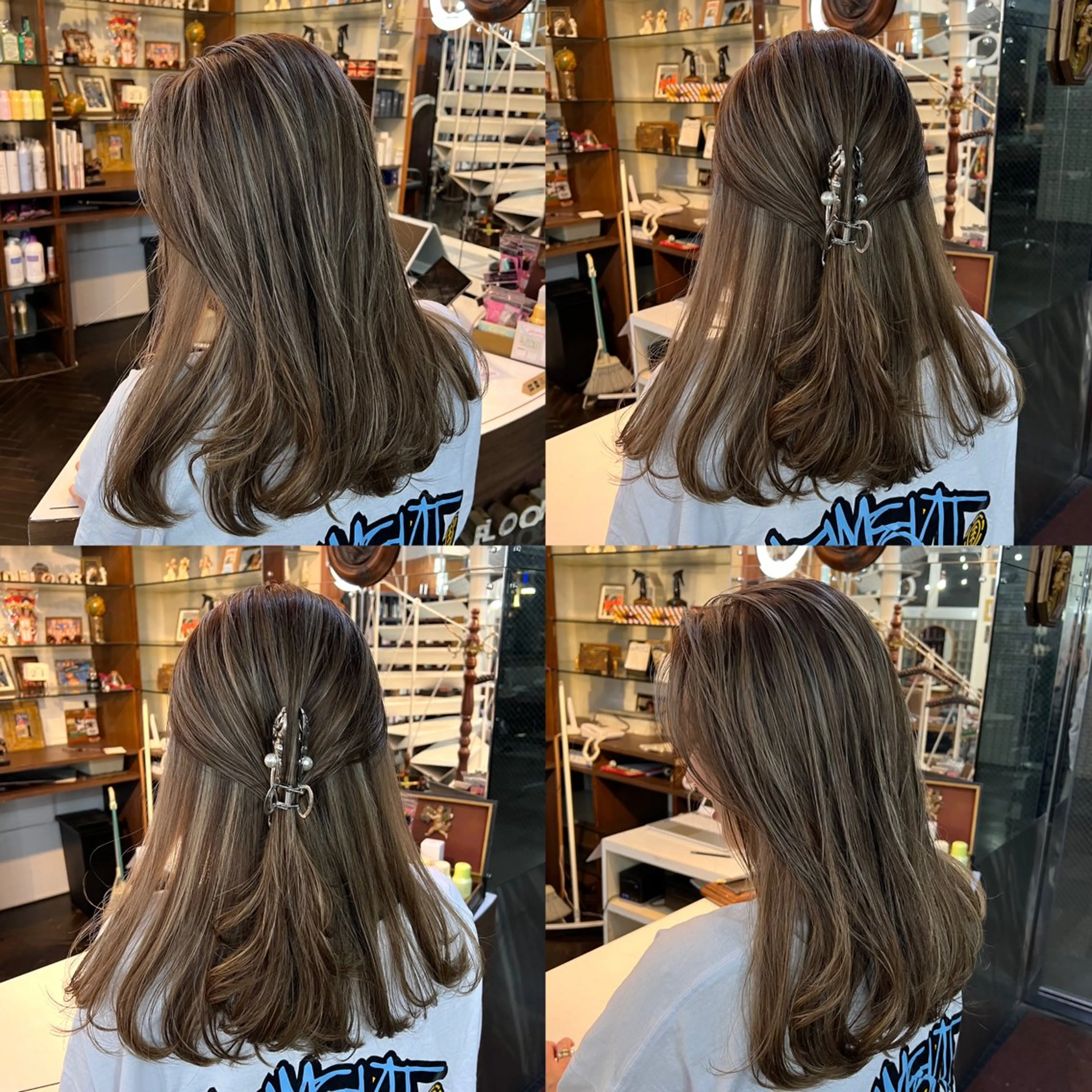 ロング カラー ヘアカラー トリートメント レイヤー/ボブ/ ミニボブ/AOIのヘアスタイル