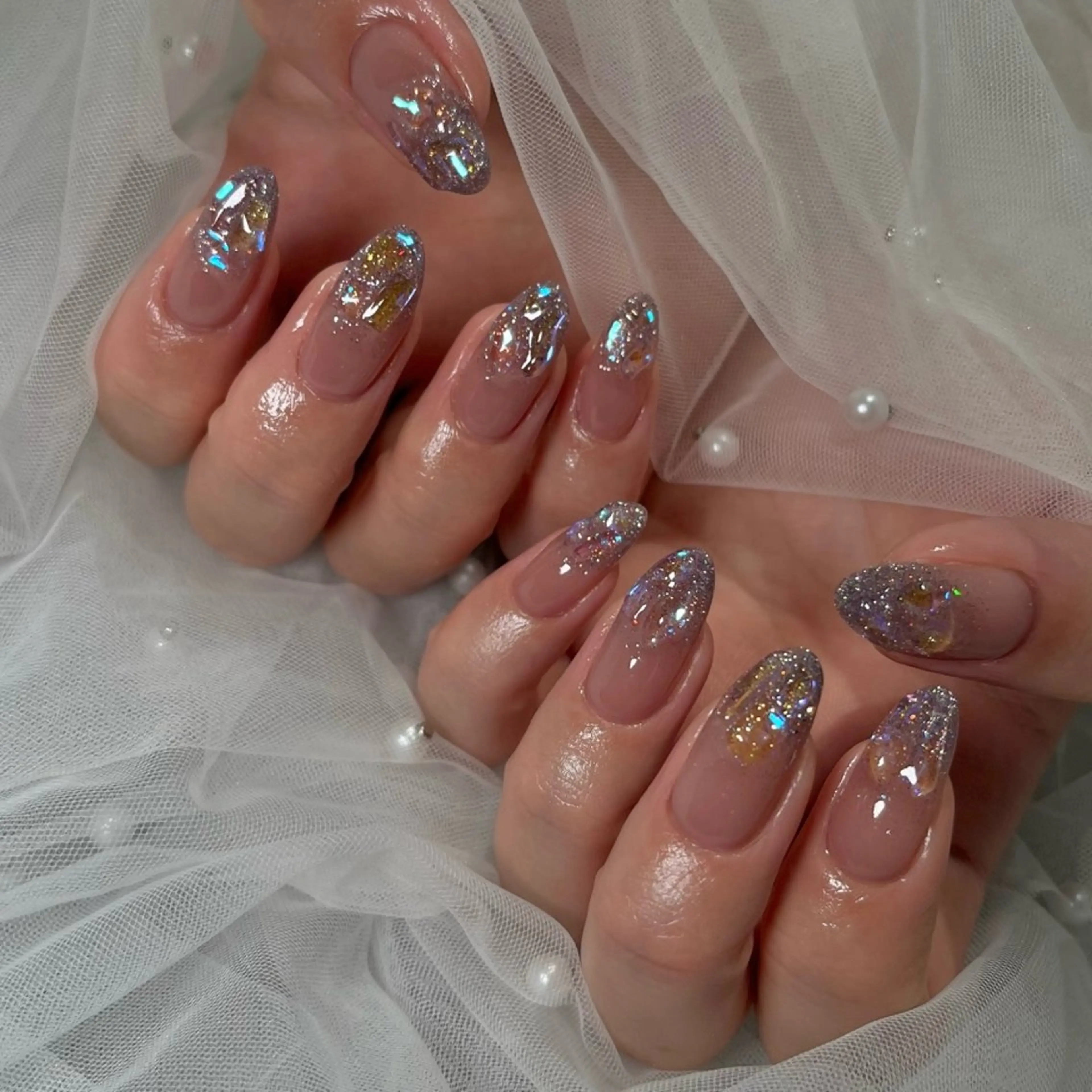 ネイル チークネイル ハンドネイル NEO Beauty Salon所属・𝐍𝐄𝐎 𝐉𝐔𝐑𝐈のネイルデザイン