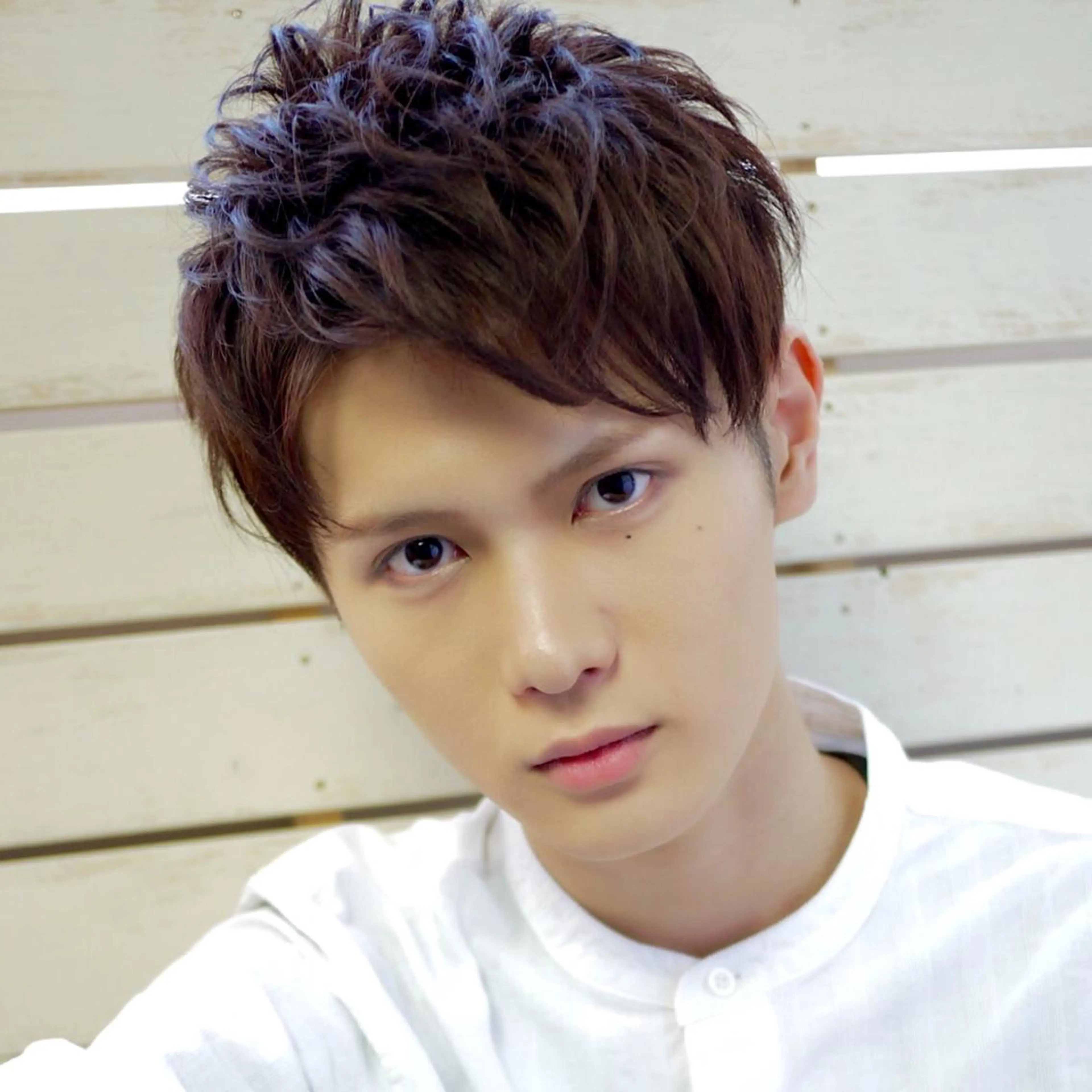 ショート カラー メンズ ショートヘア Heart's所属・若杉 諒のヘアスタイル