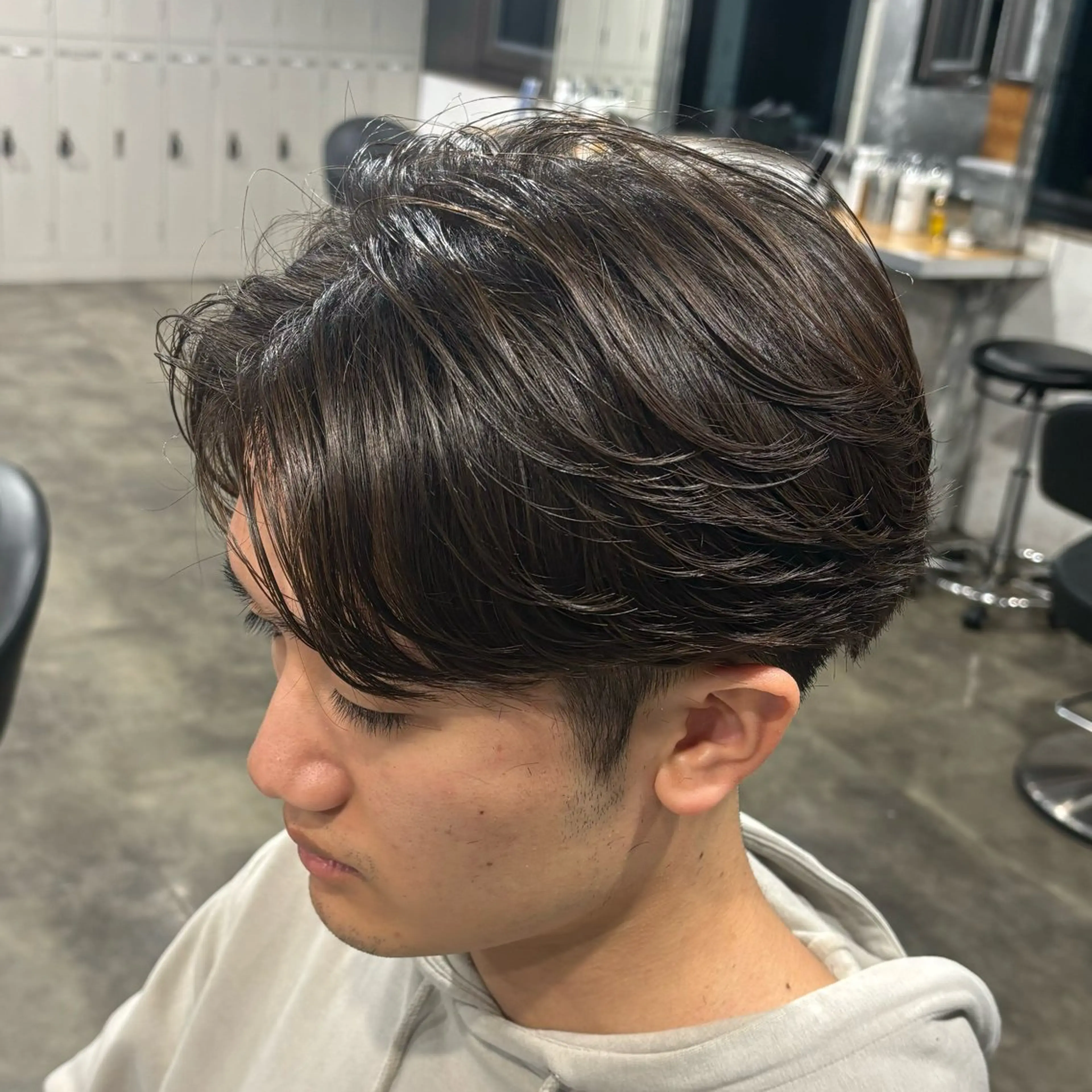 ショート メンズ メンズパーマ alicetokyo 🦋宮葉🦋のマツエク・マツパデザイン