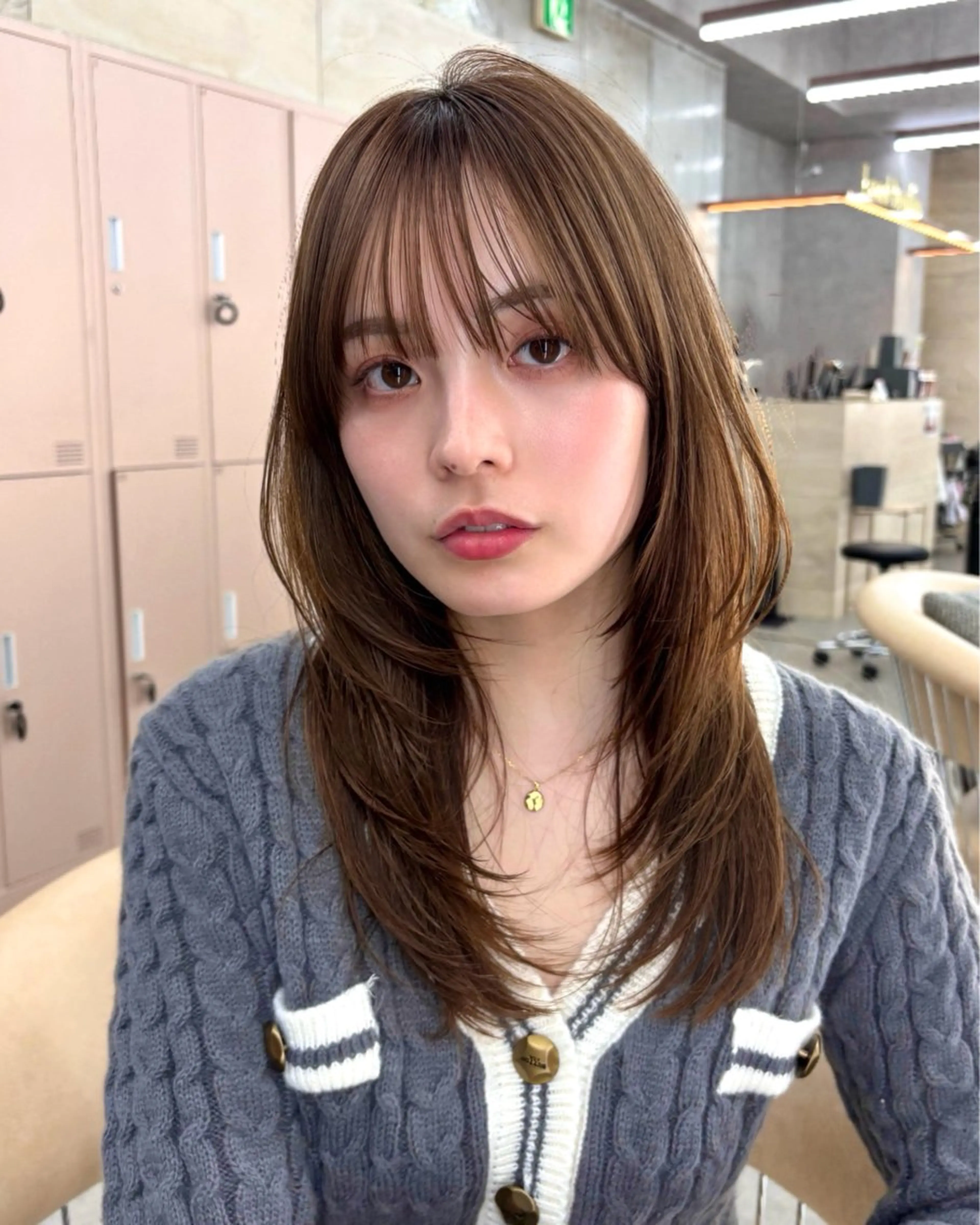 ロング カット トリートメント 垢抜けトレンド レイヤー🩵廣戸楓のヘアスタイル