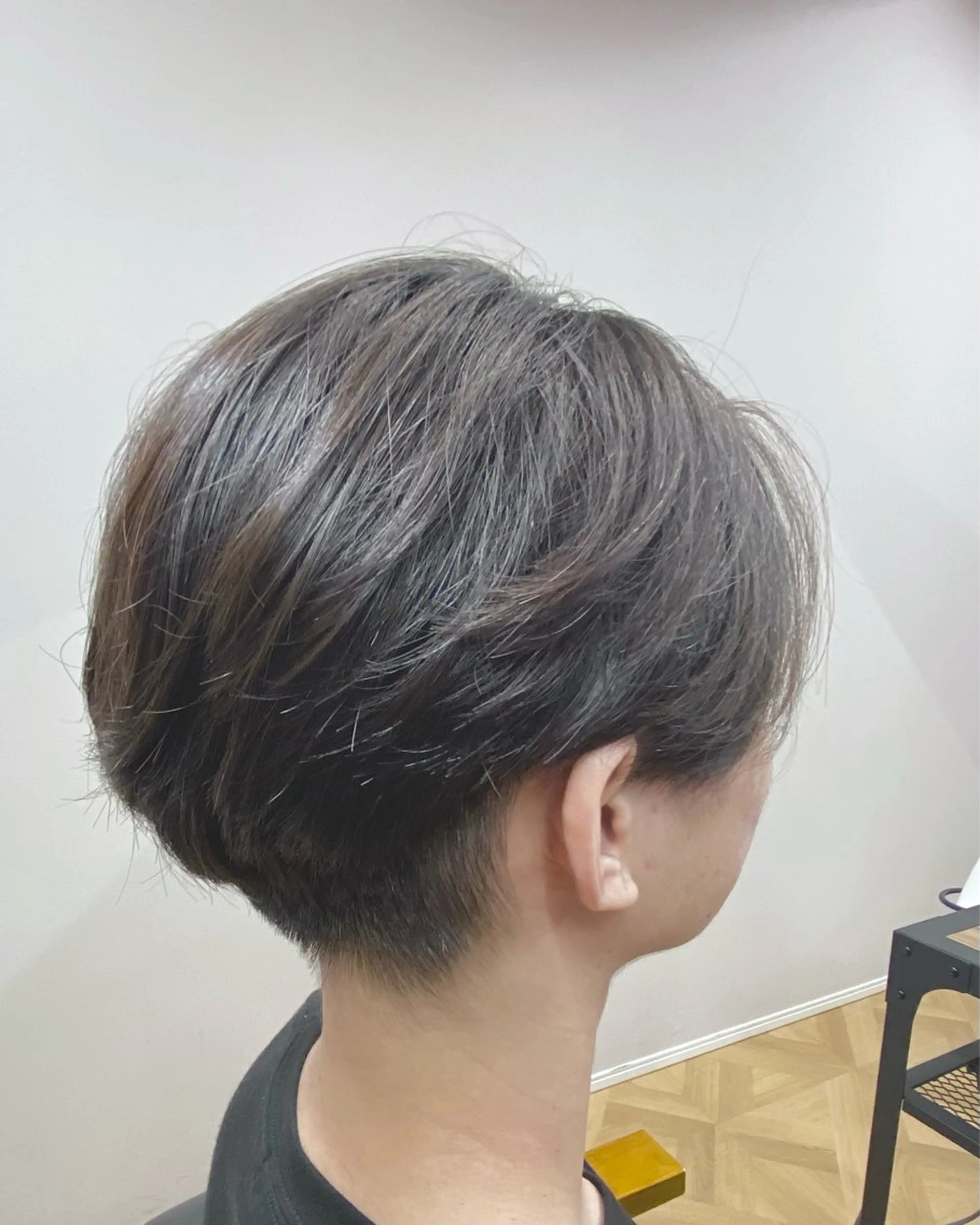パーマ メンズ センターパート 縮毛矯正 カット 縮毛矯正 トリートメント AYL　hair桃花台所属・菅野 奏のヘアスタイル