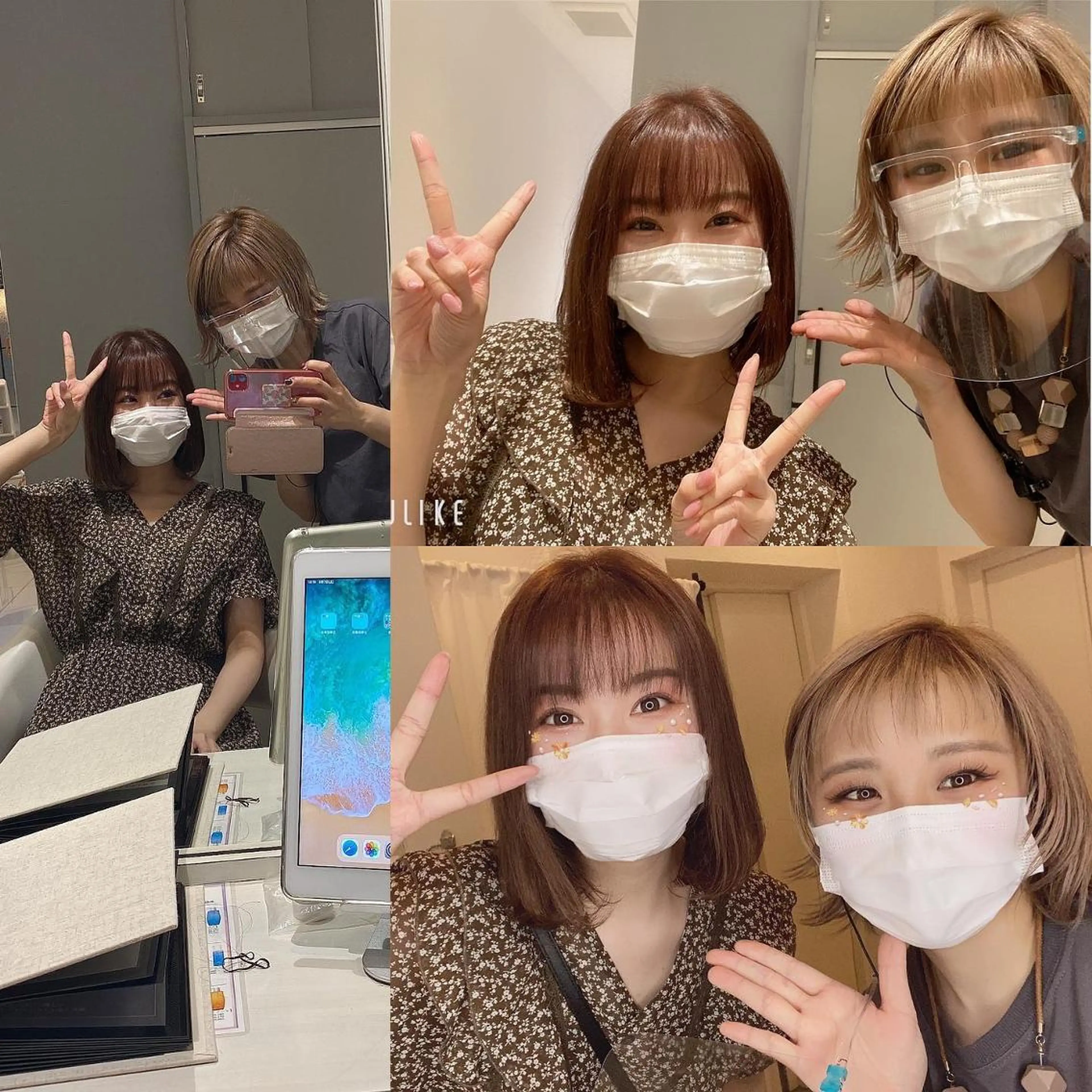 ショート カラー パーマ ヘアアレンジ メンズ キッズ ネイル マツエク・マツパ ショートボブ メンズショート ボブ ショートヘア メンズネイル ✂︎ショート、ボブ、 レイヤー🩵YUMIのヘアスタイル