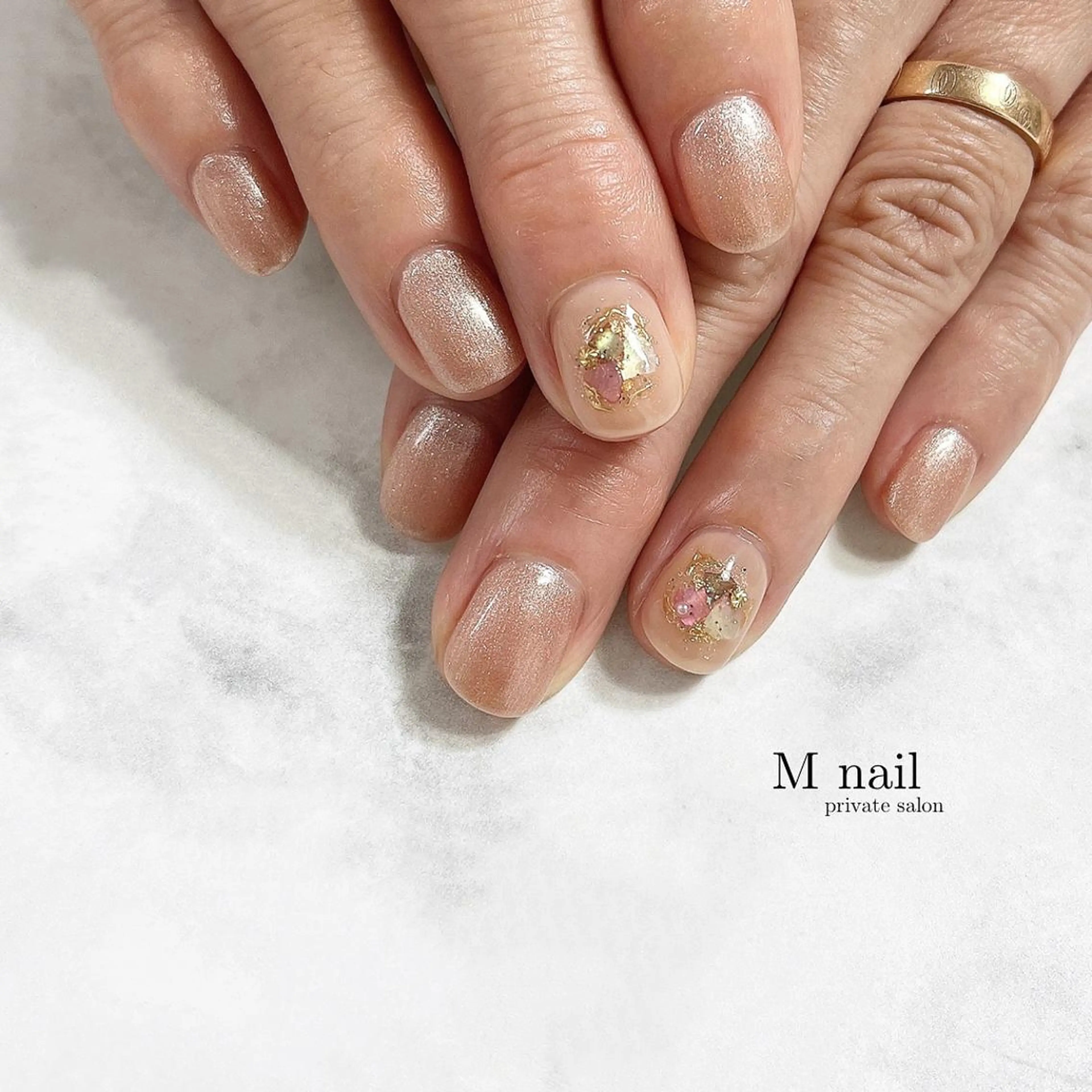 ネイル ハンドネイル M　nail所属・M nailのネイルデザイン