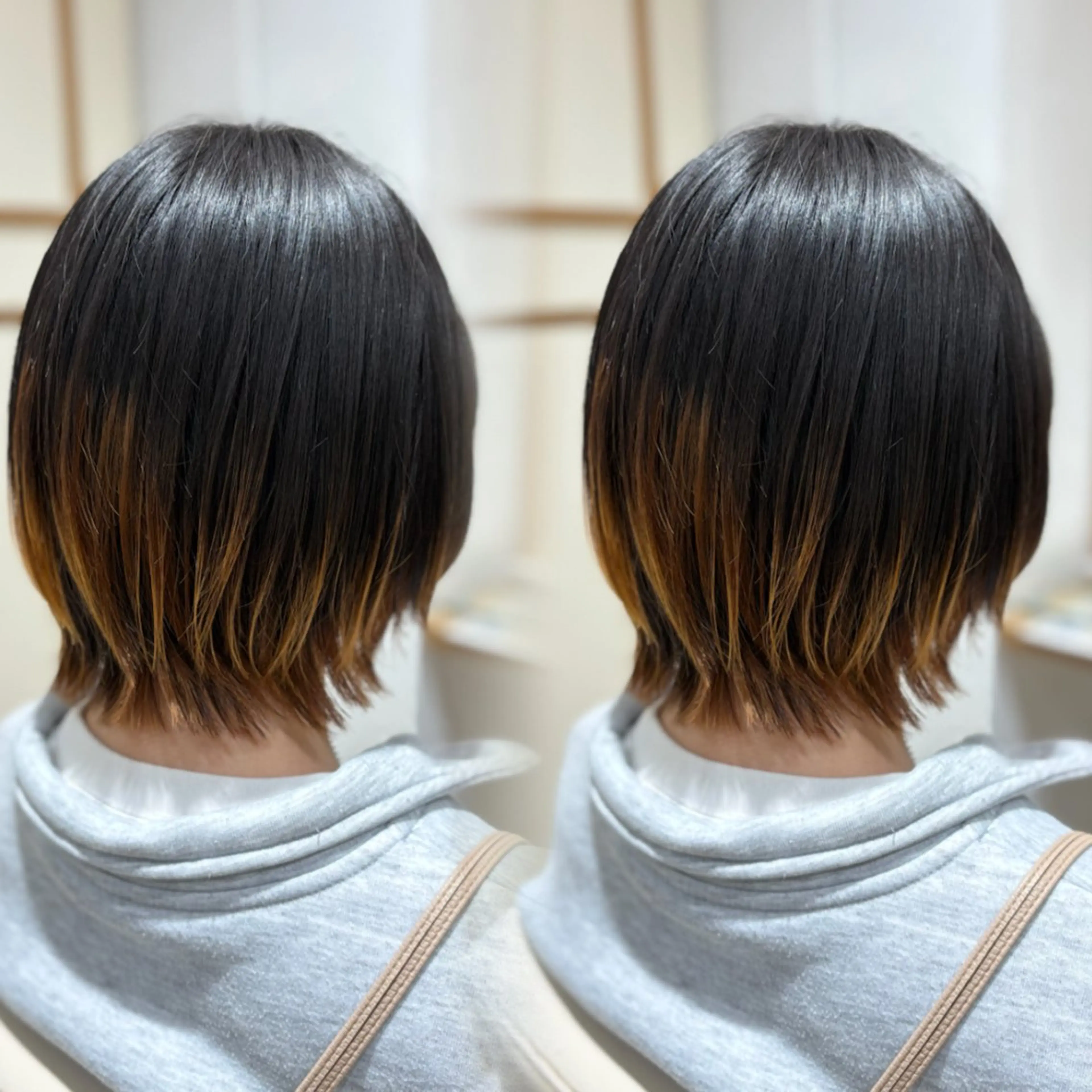 ミディアム レイヤーカット ウルフカット ウルフレイヤー Kurumi 🩰カットモデル募集のヘアスタイル