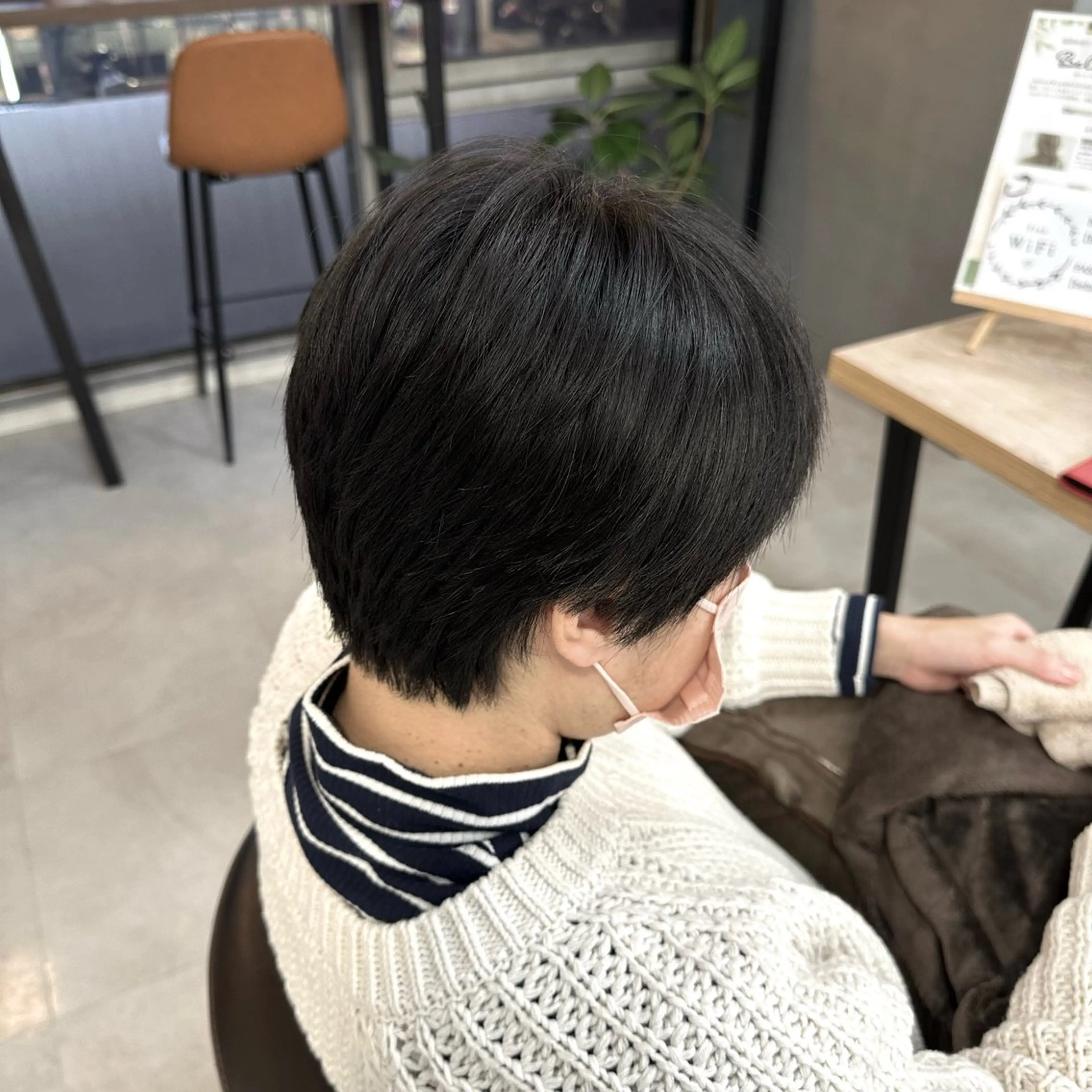 ショート ピンク・ラベンダー 艶カラー🍁かえでのヘアスタイル