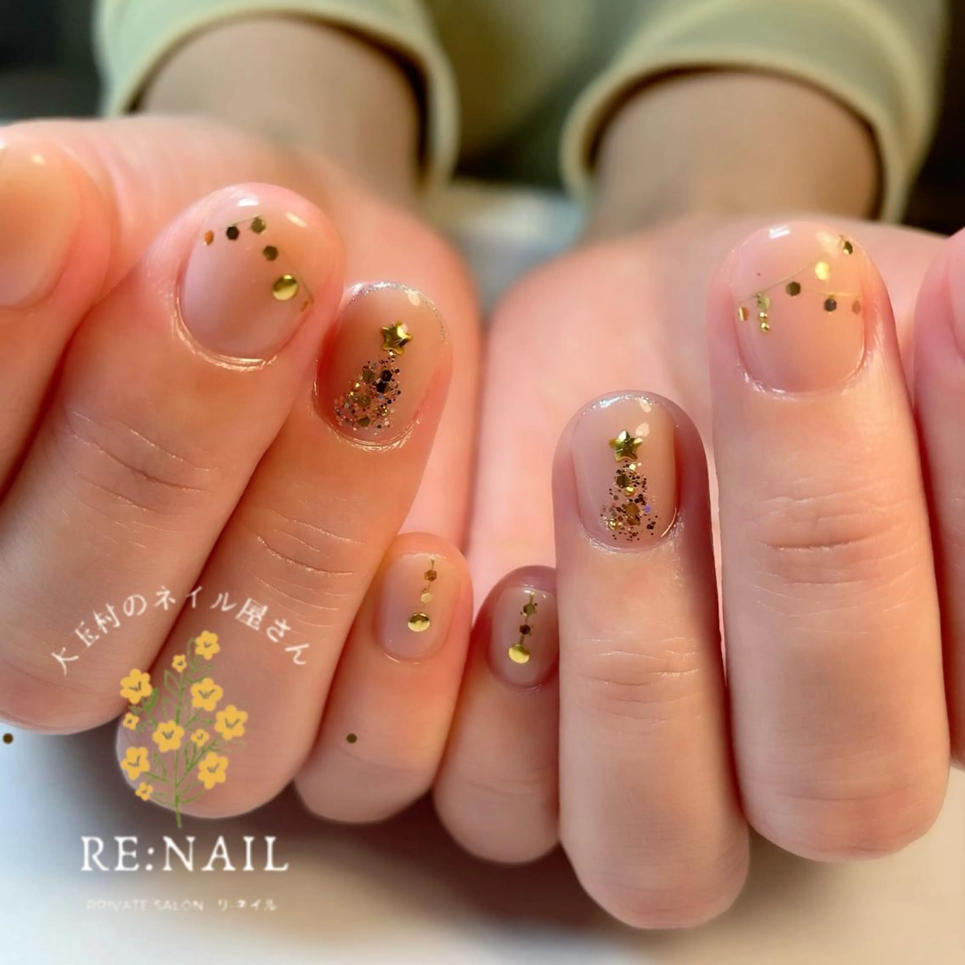 ネイル 冬ネイル クリスマス かんの りなのネイルデザイン