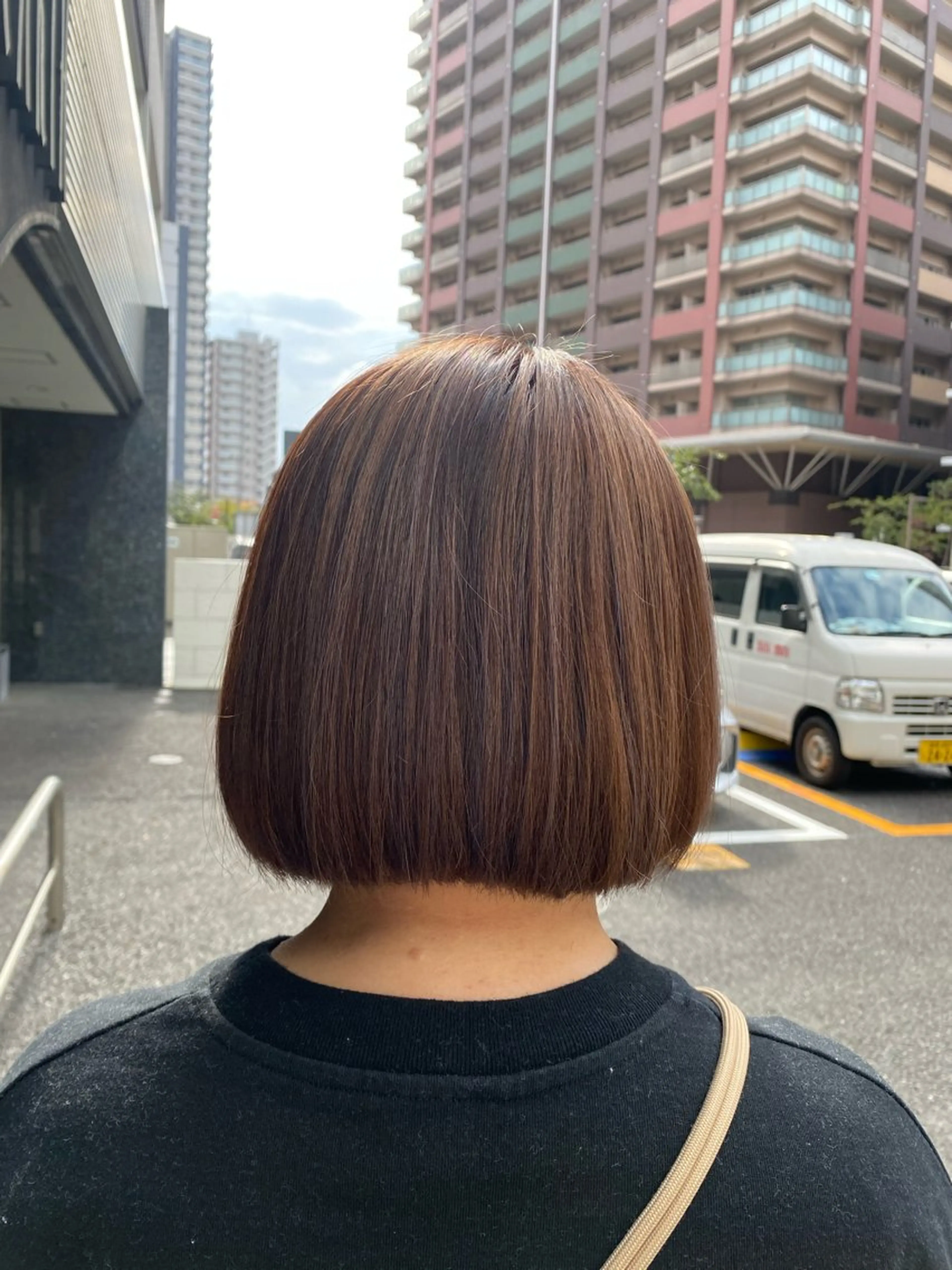 カラー ハイライトカラー カット ヘアカラー トリートメント フルカワ ノゾミのヘアスタイル
