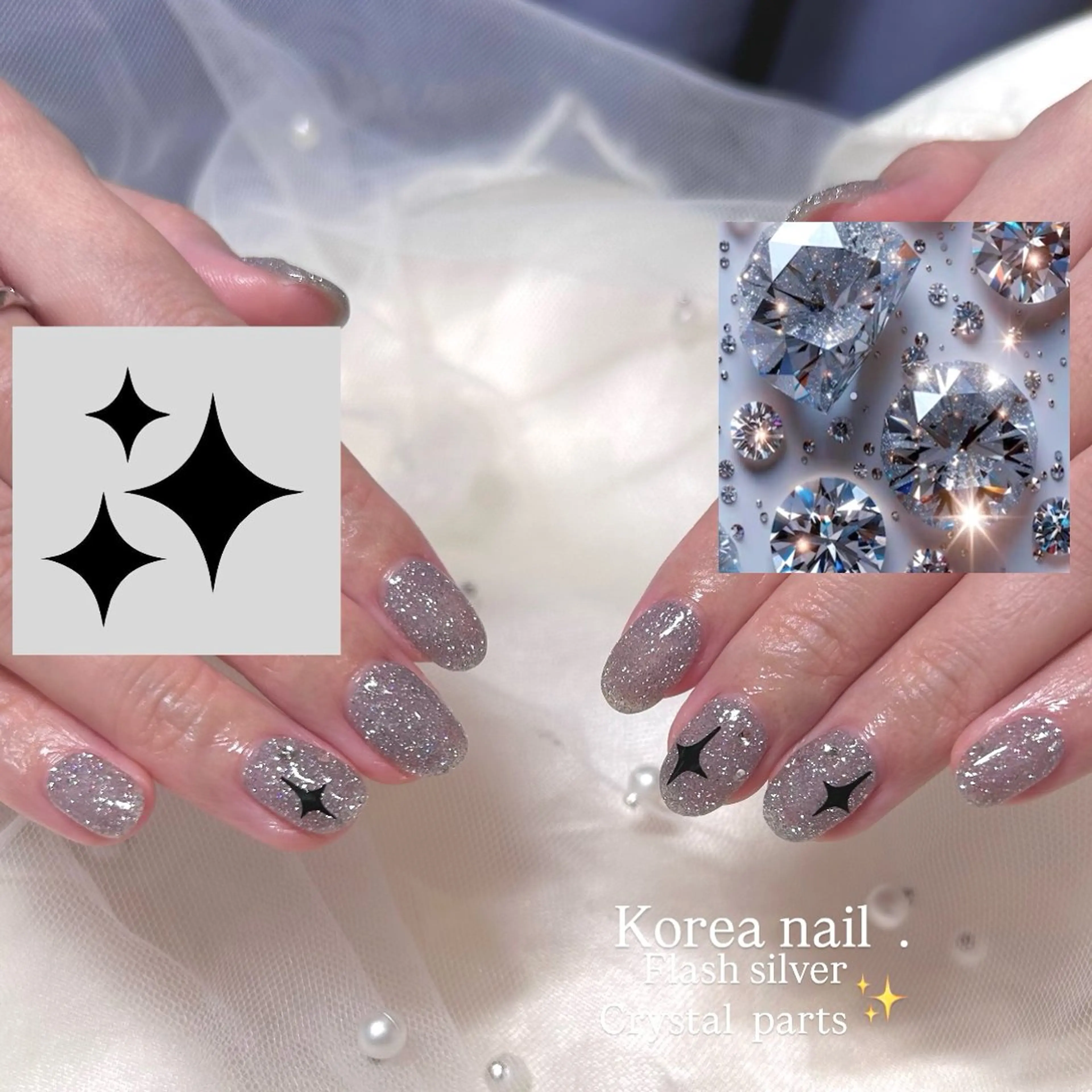 ネイル 長瀬 瑠霞のネイルデザイン