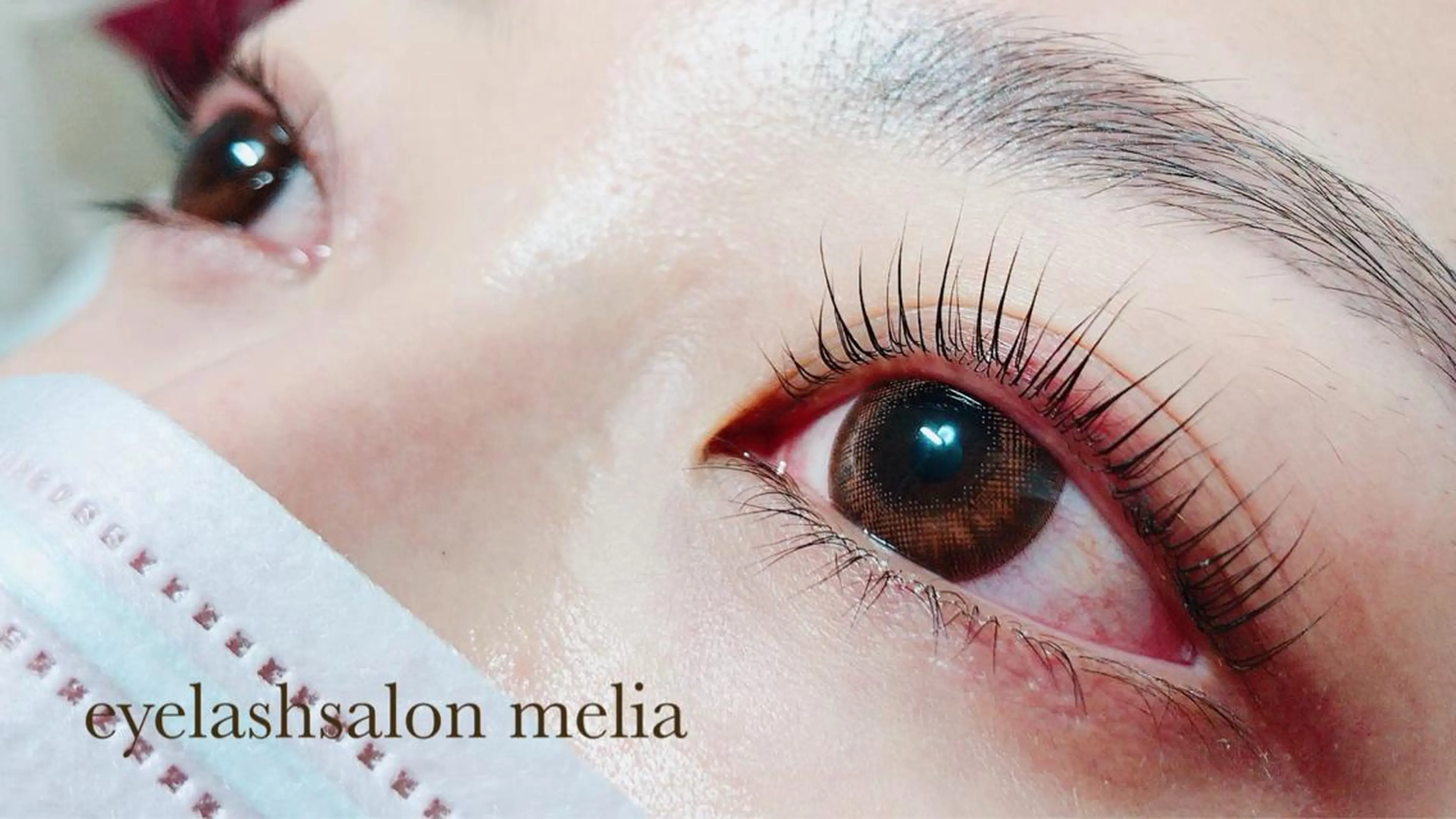 マツエク・マツパ パリジェンヌラッシュリフト eyelashsalon melia所属・eyelash meliaのマツエク・マツパデザイン