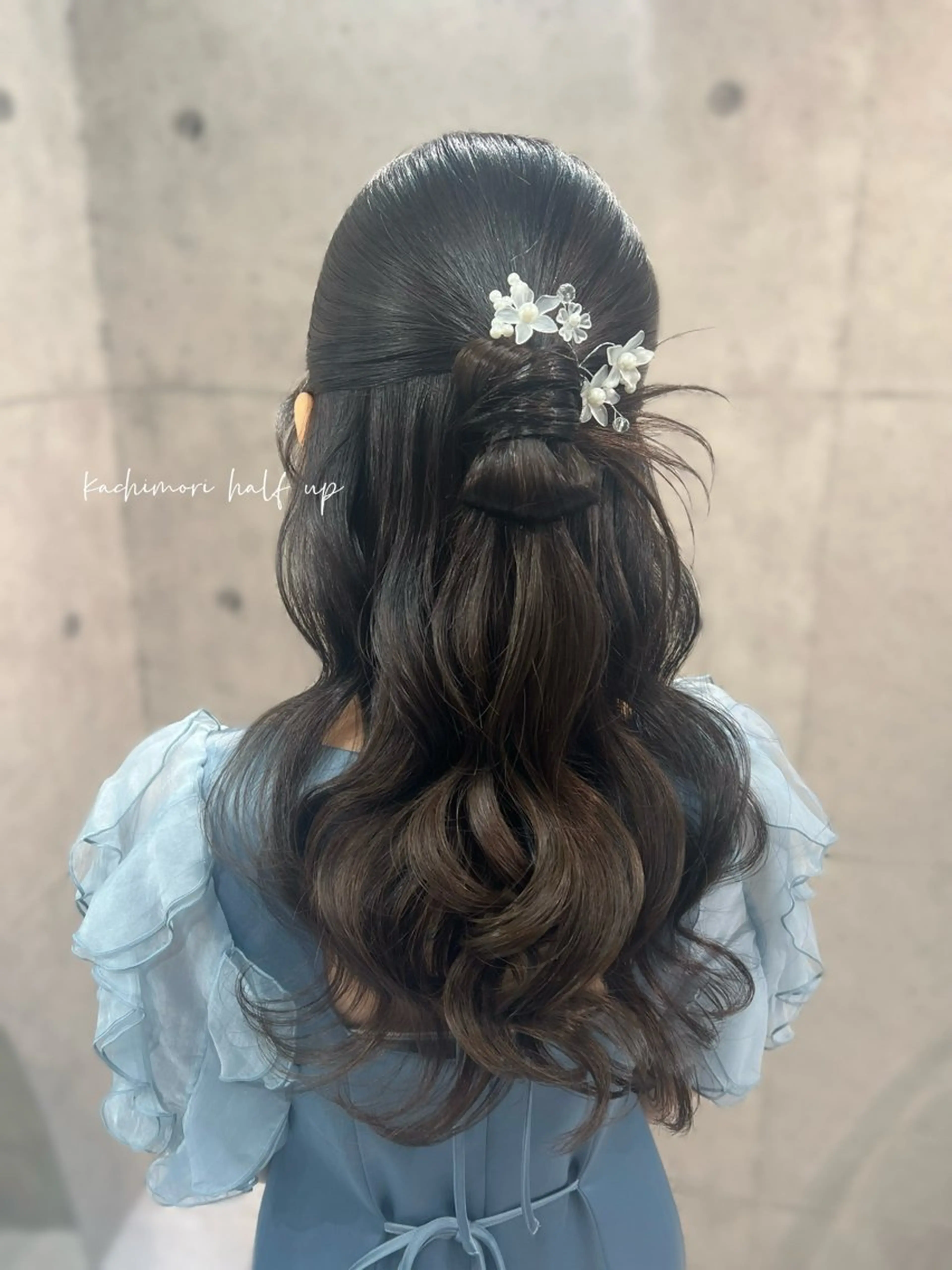 ロング ヘアアレンジ ヘアセット ヘアメイク/髪質改善 🎀Moeri🎀のヘアスタイル