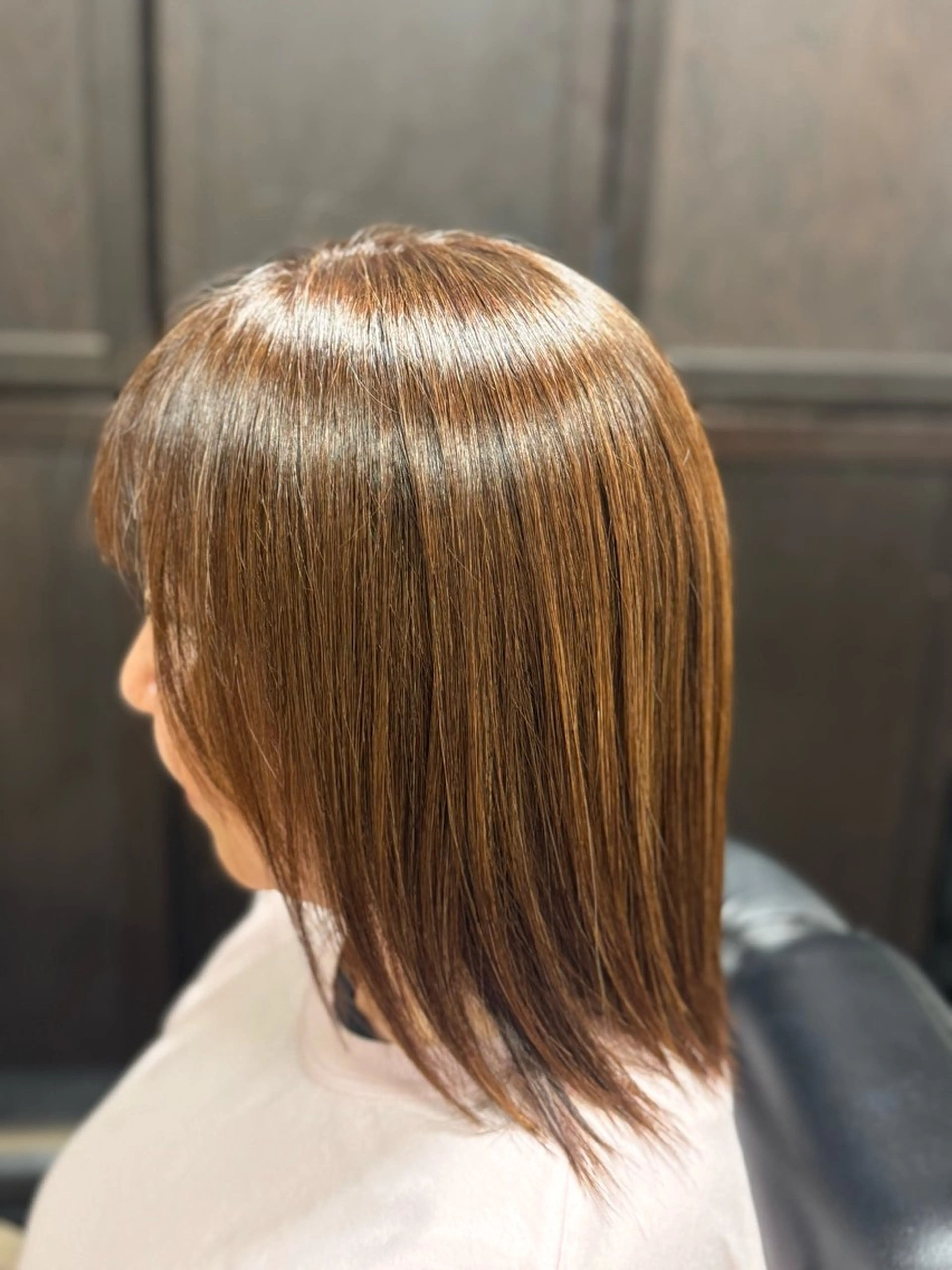 カラー 寺岡 花純のヘアスタイル