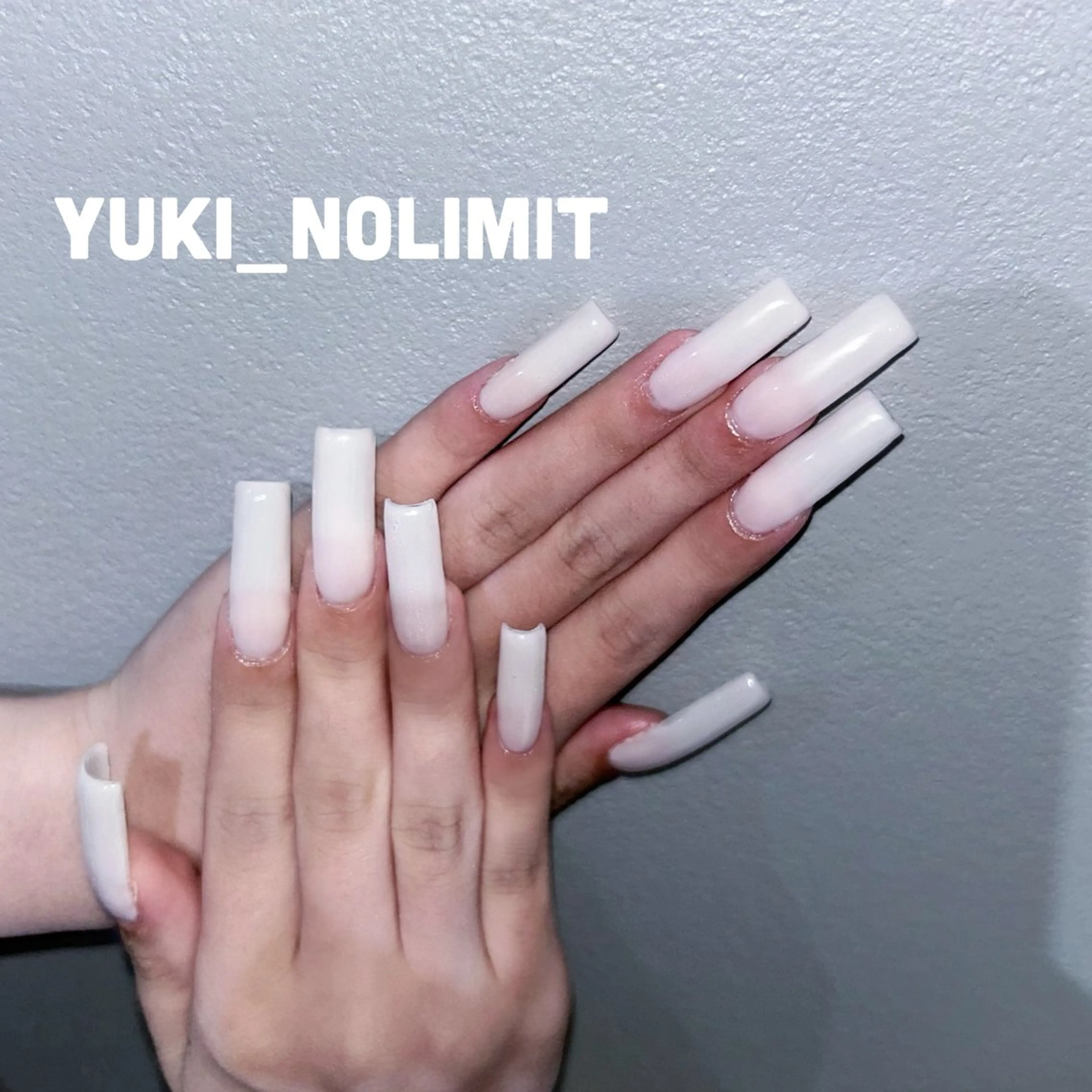 ネイル ワンカラーネイル スクエアネイル NOLIMIT yukiのネイルデザイン