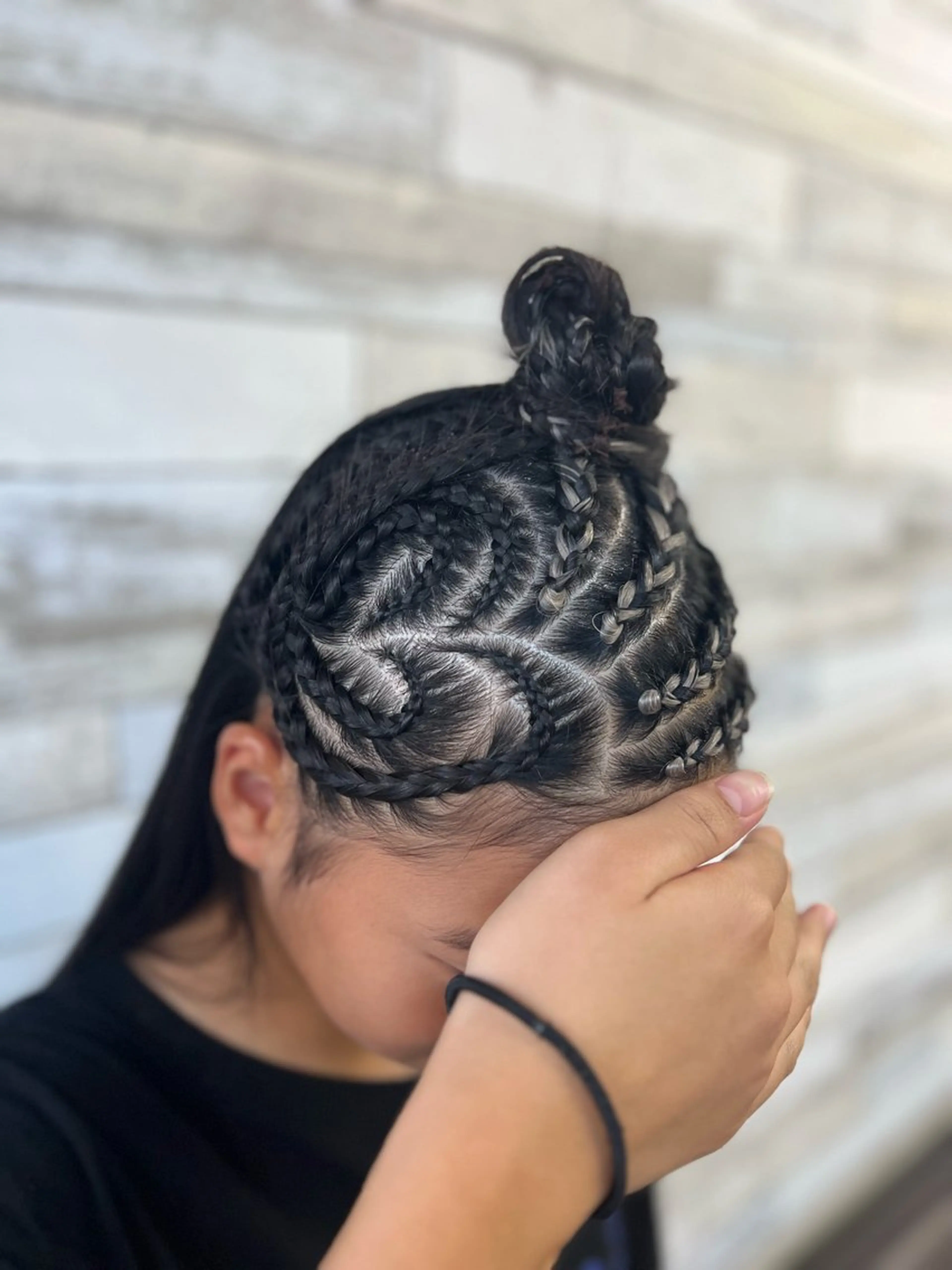 セミロング B-W ⭐️REIKOのヘアスタイル