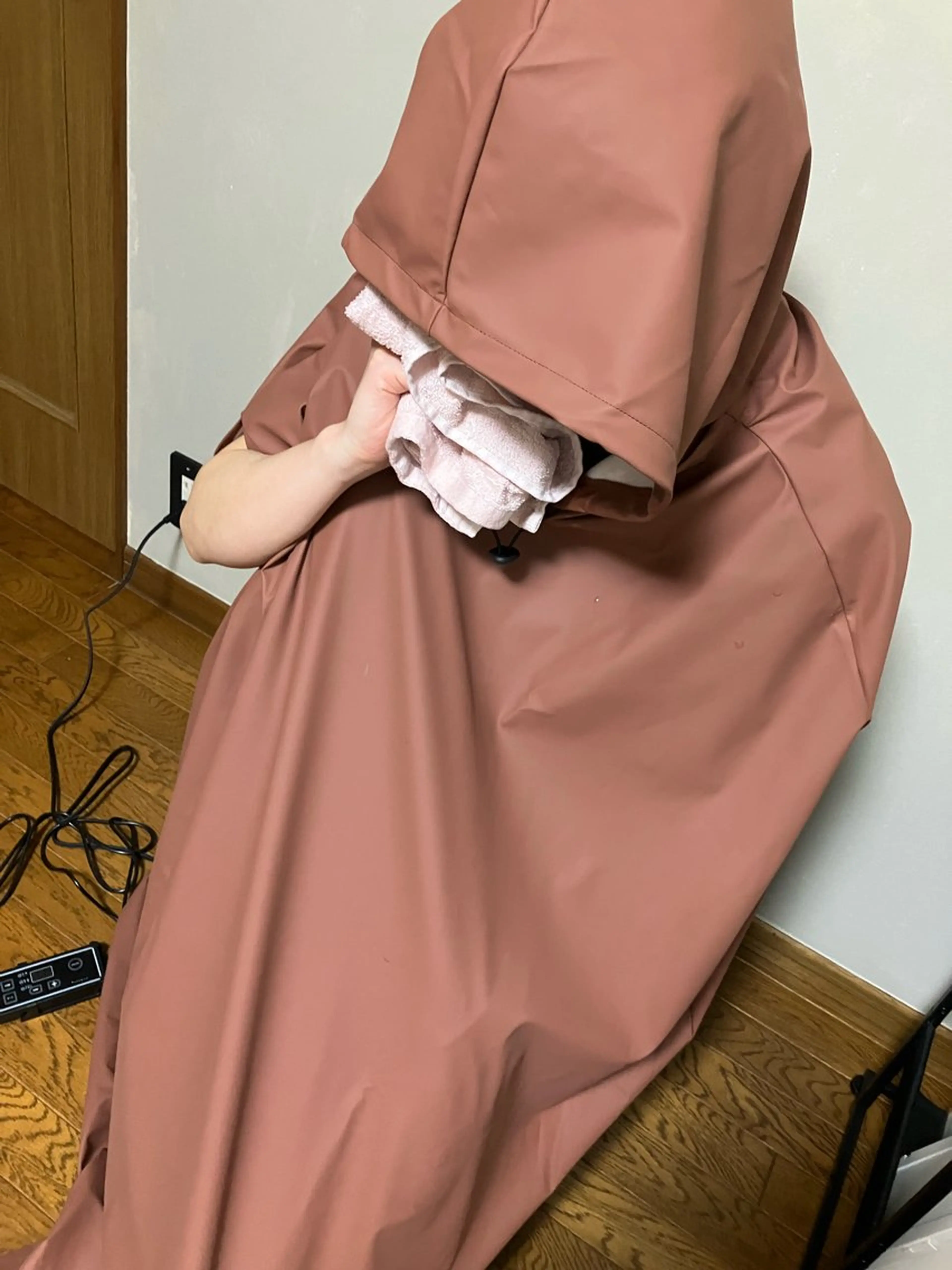 漢方入り黄土よもぎ蒸しの写真