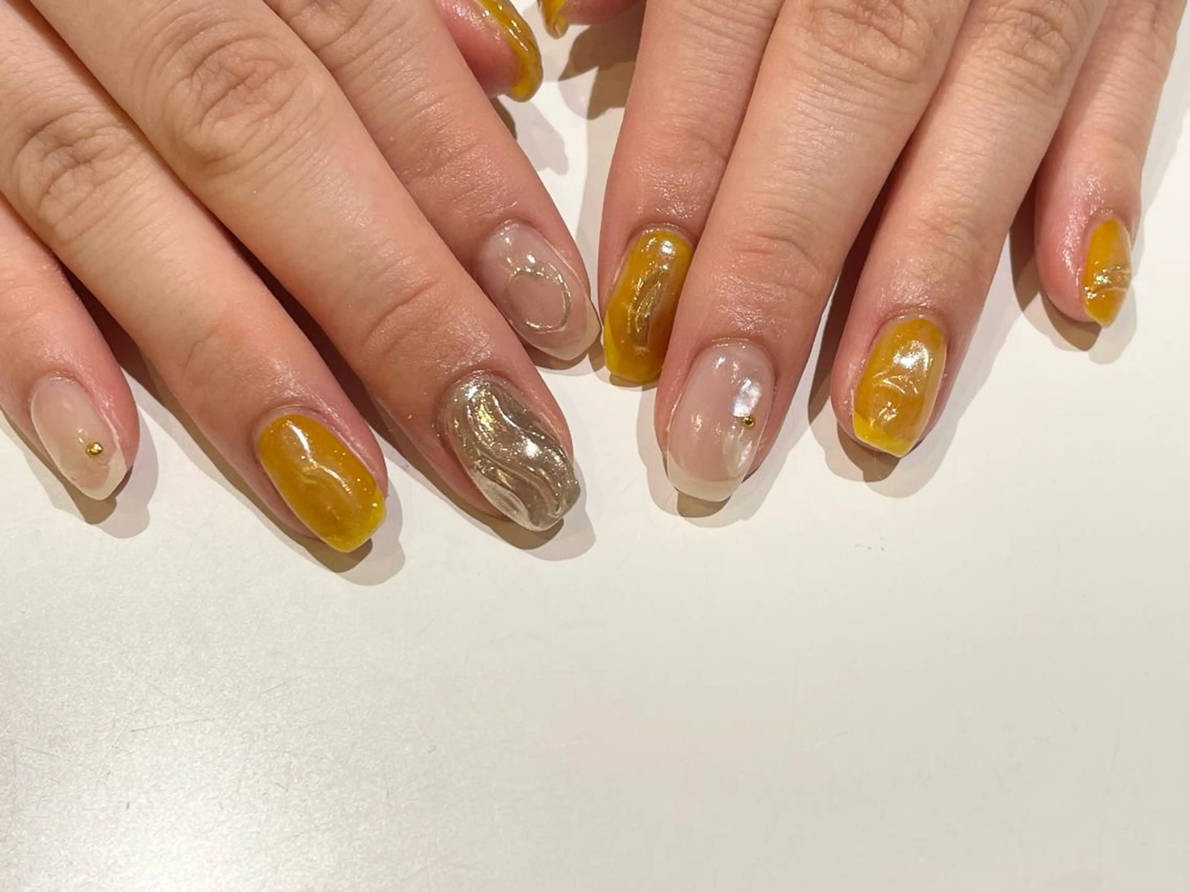 ネイル 舞田 苑香のネイルデザイン