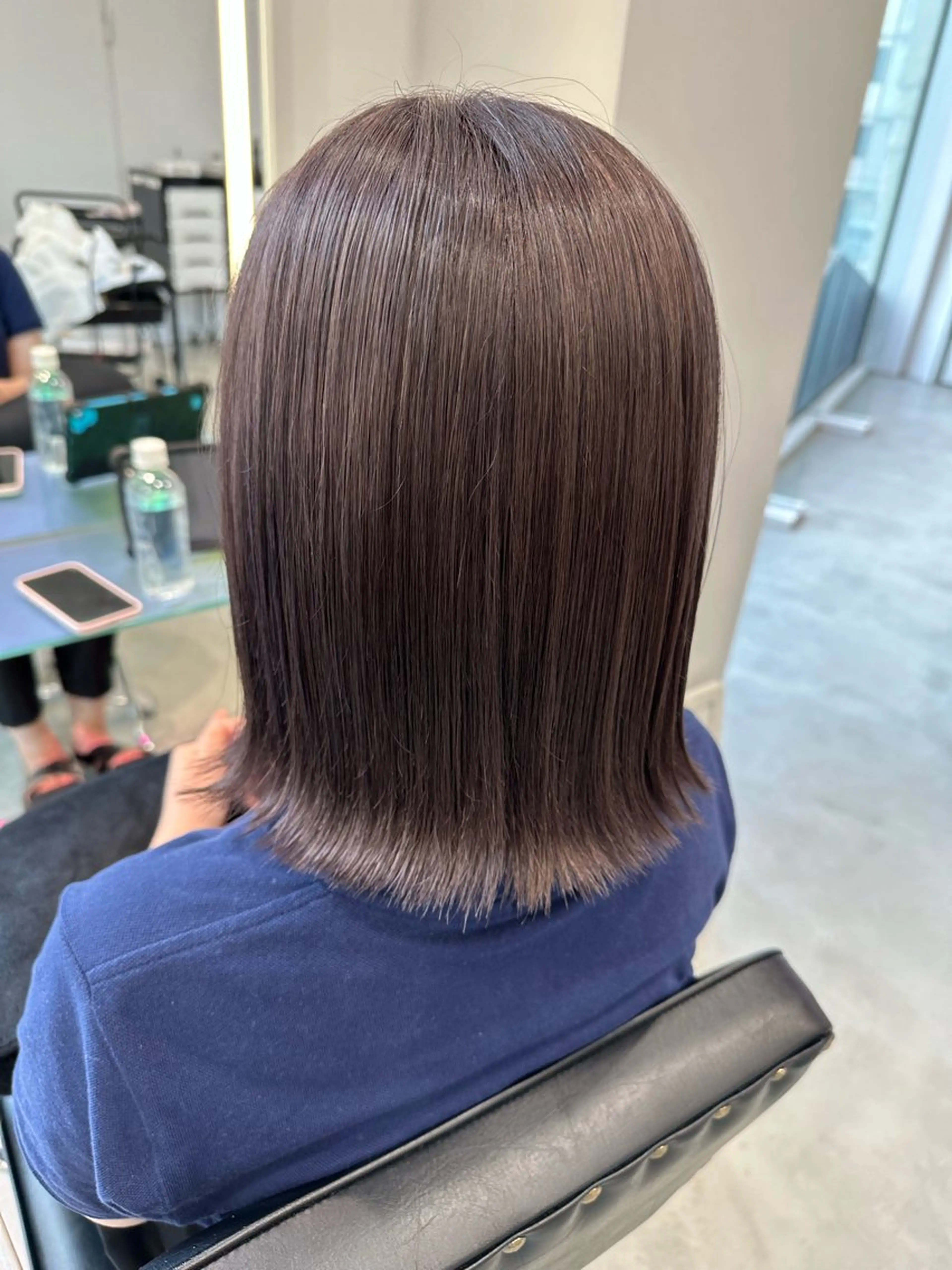 ミディアム カラー 中山 まどかのヘアスタイル