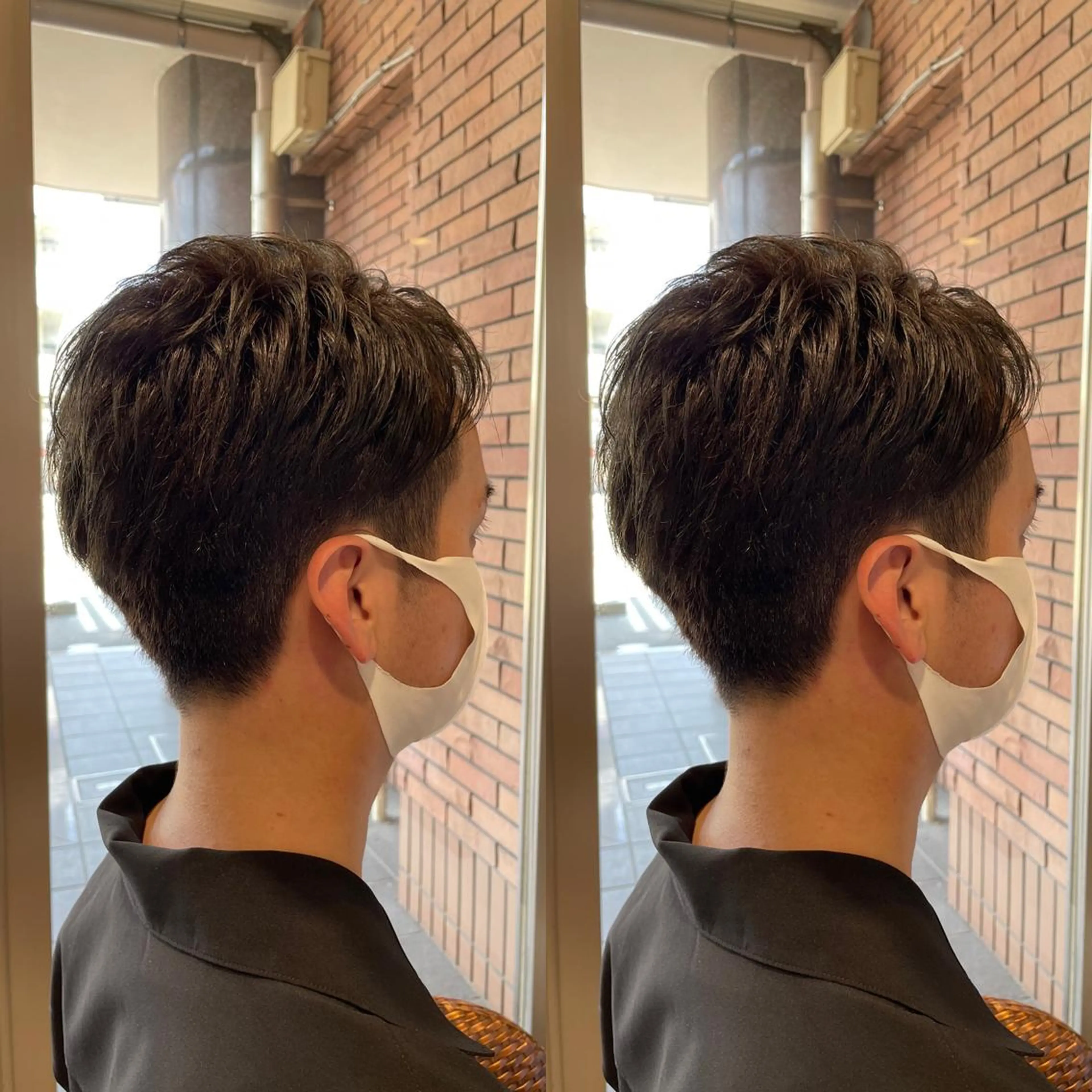 カラー メンズ イルミナカラー 三好春奈 /イルミナカラーのヘアスタイル