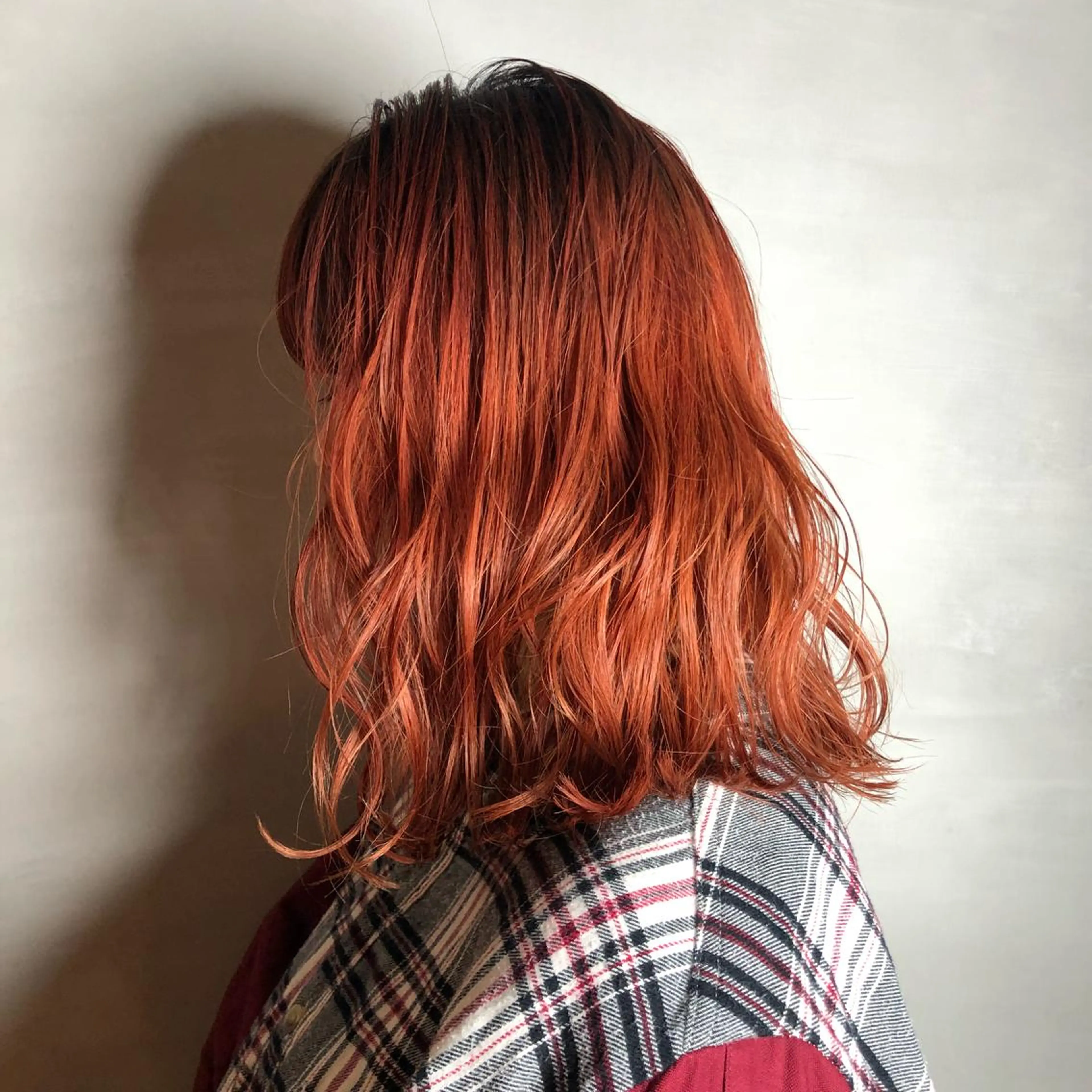 ミディアム カラー 圧倒的透明感カラー nana🦕のヘアスタイル