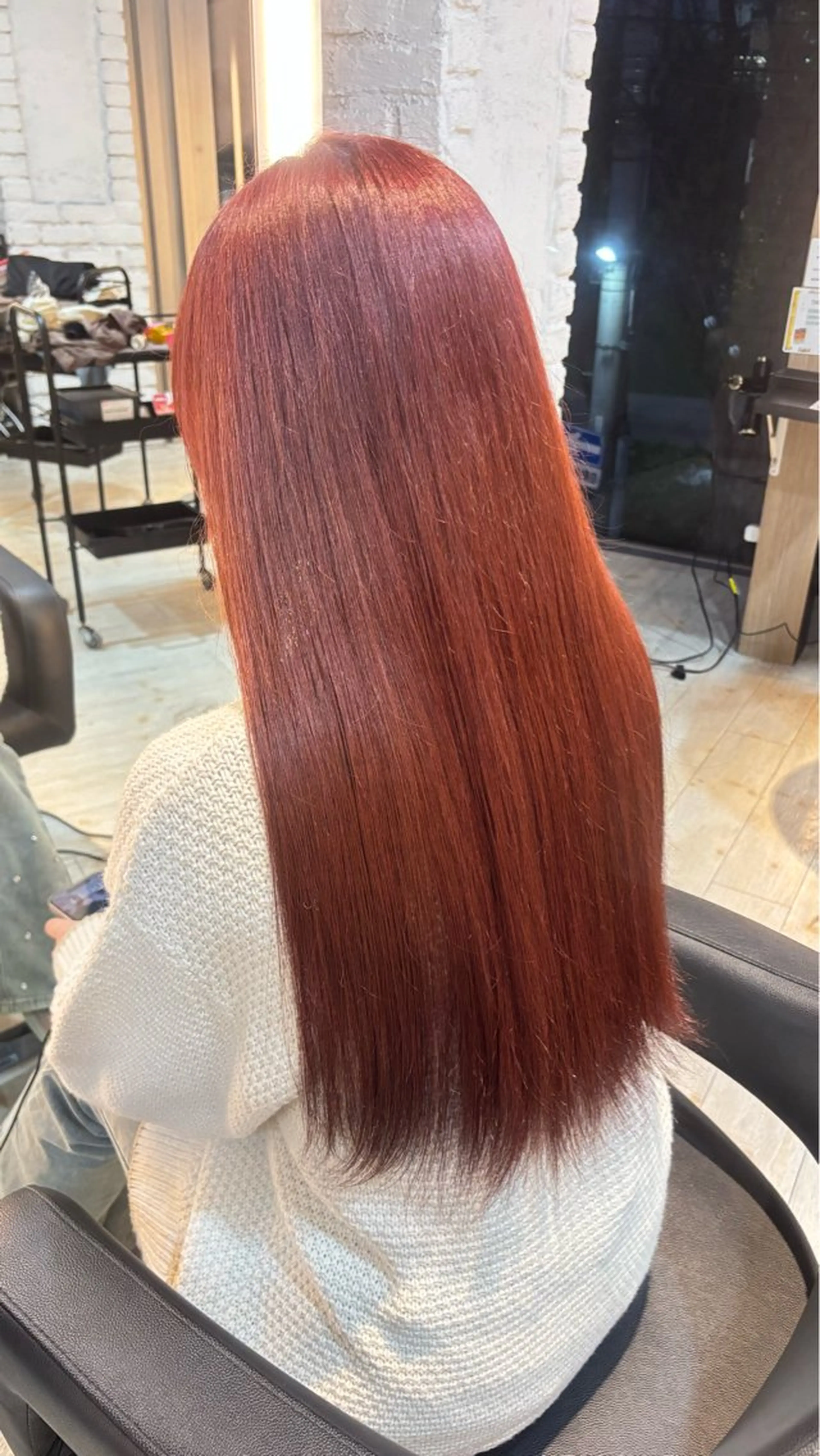 カラー ブリーチ ブラウンカラー ダブルカラー ブリーチなしカラー miyu/ボブ/ 透明感カラー/栄のヘアスタイル