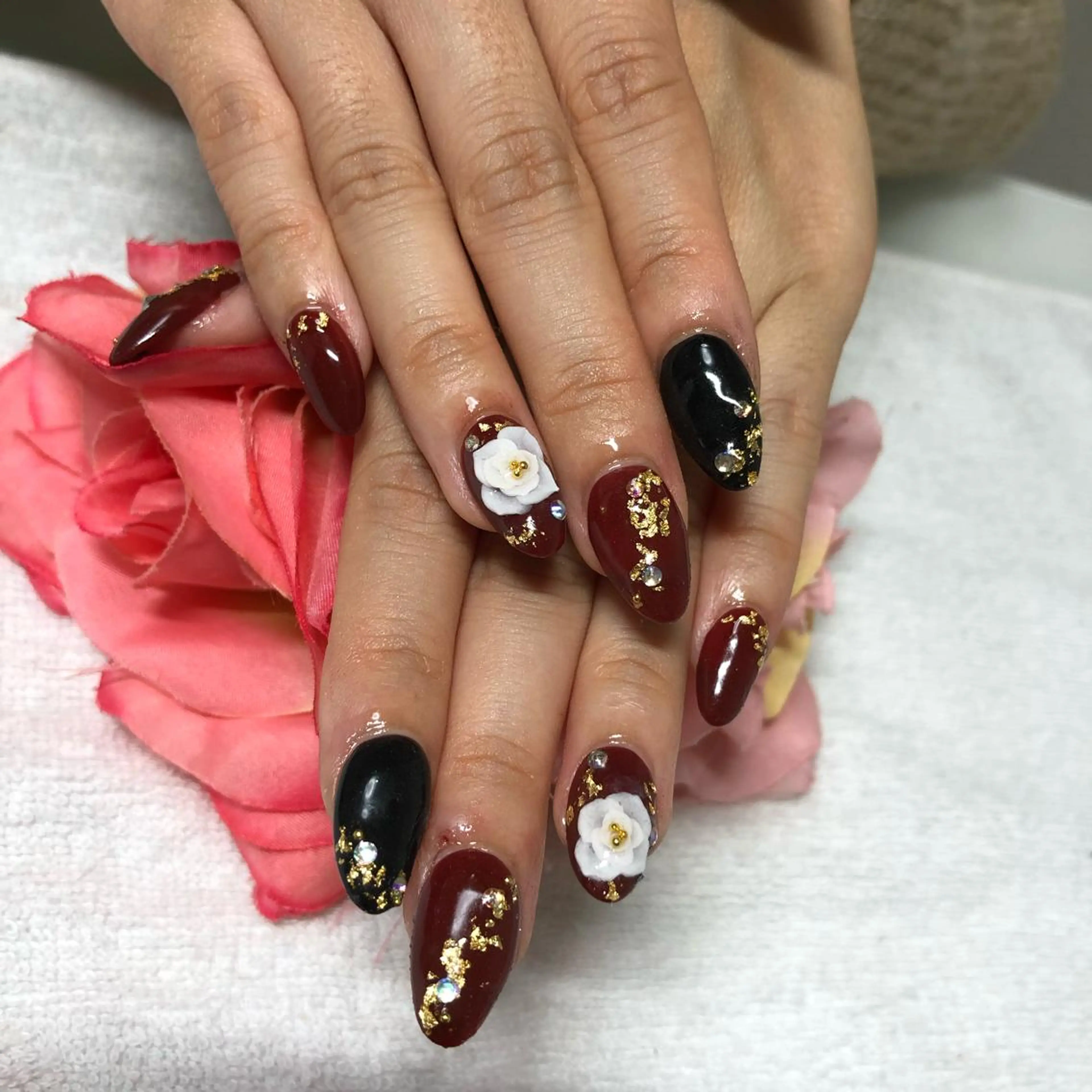 ショート ネイル ハンドネイル 《LB》ラブリエ Nail&eyeのマツエク・マツパデザイン