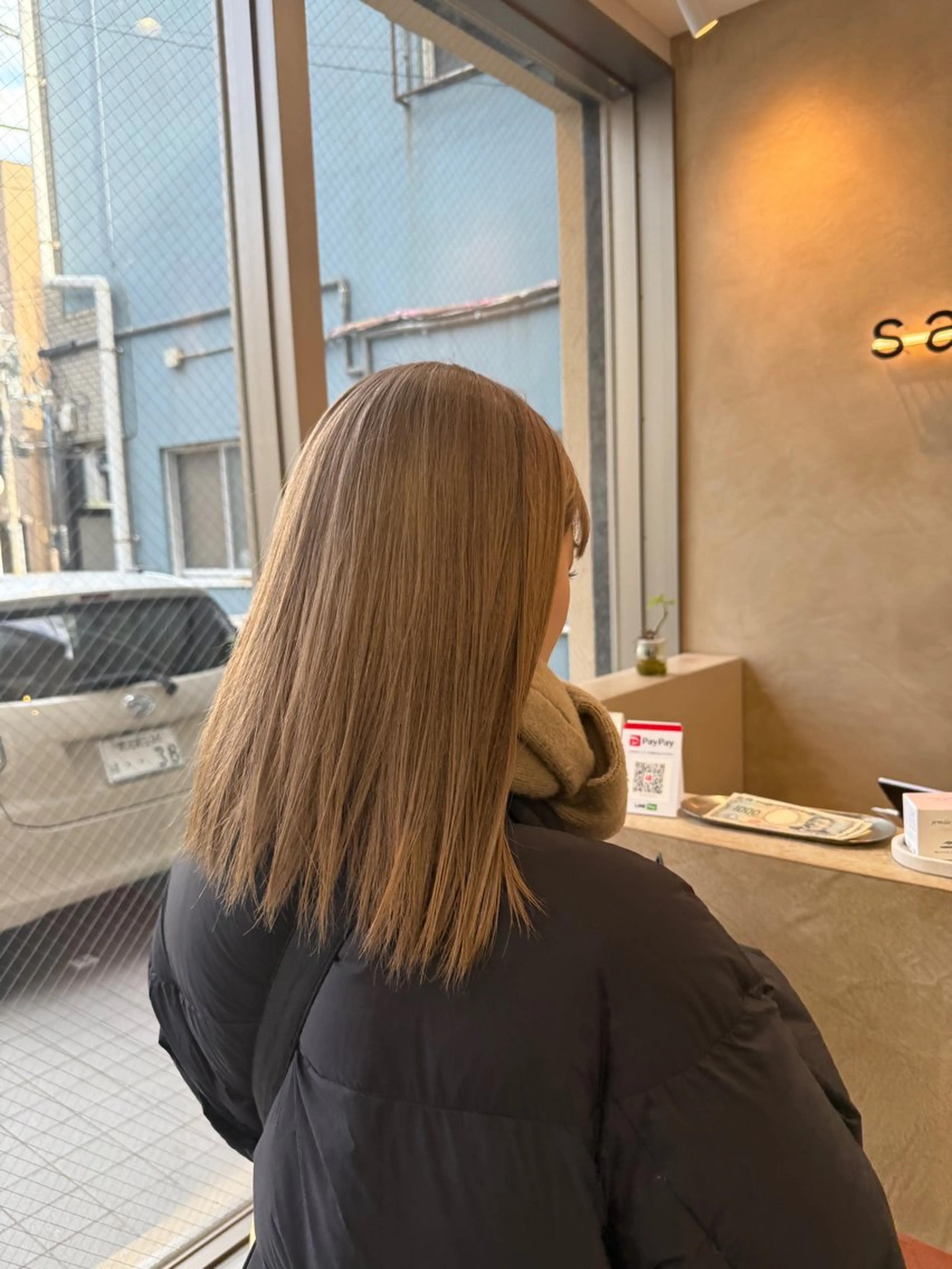 ミディアム sand MIYUNO🐺のヘアスタイル