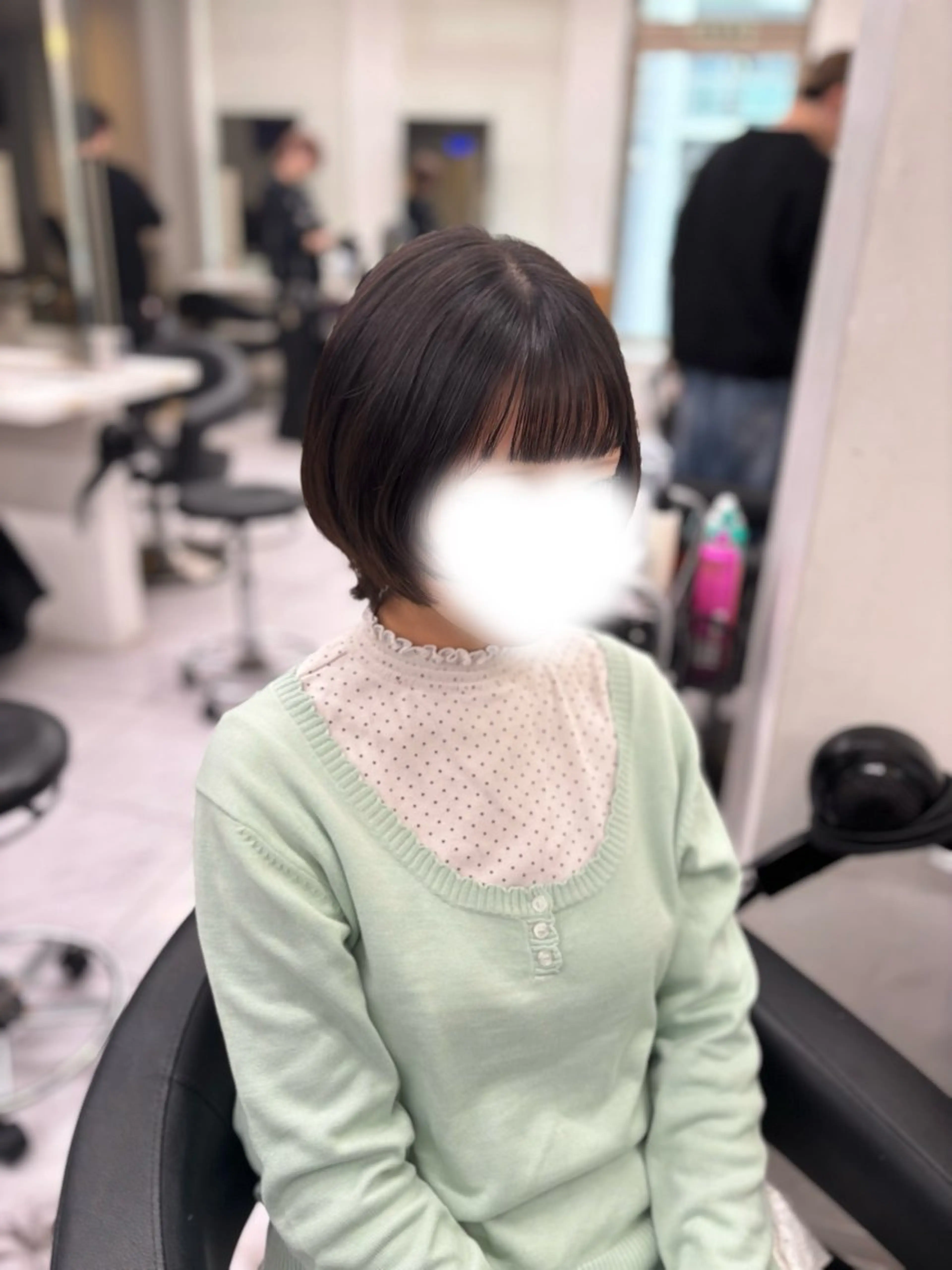 ショート カット トリートメント y2k✩︎⡱レイヤー ウルフ/オリーブ🍀のヘアスタイル