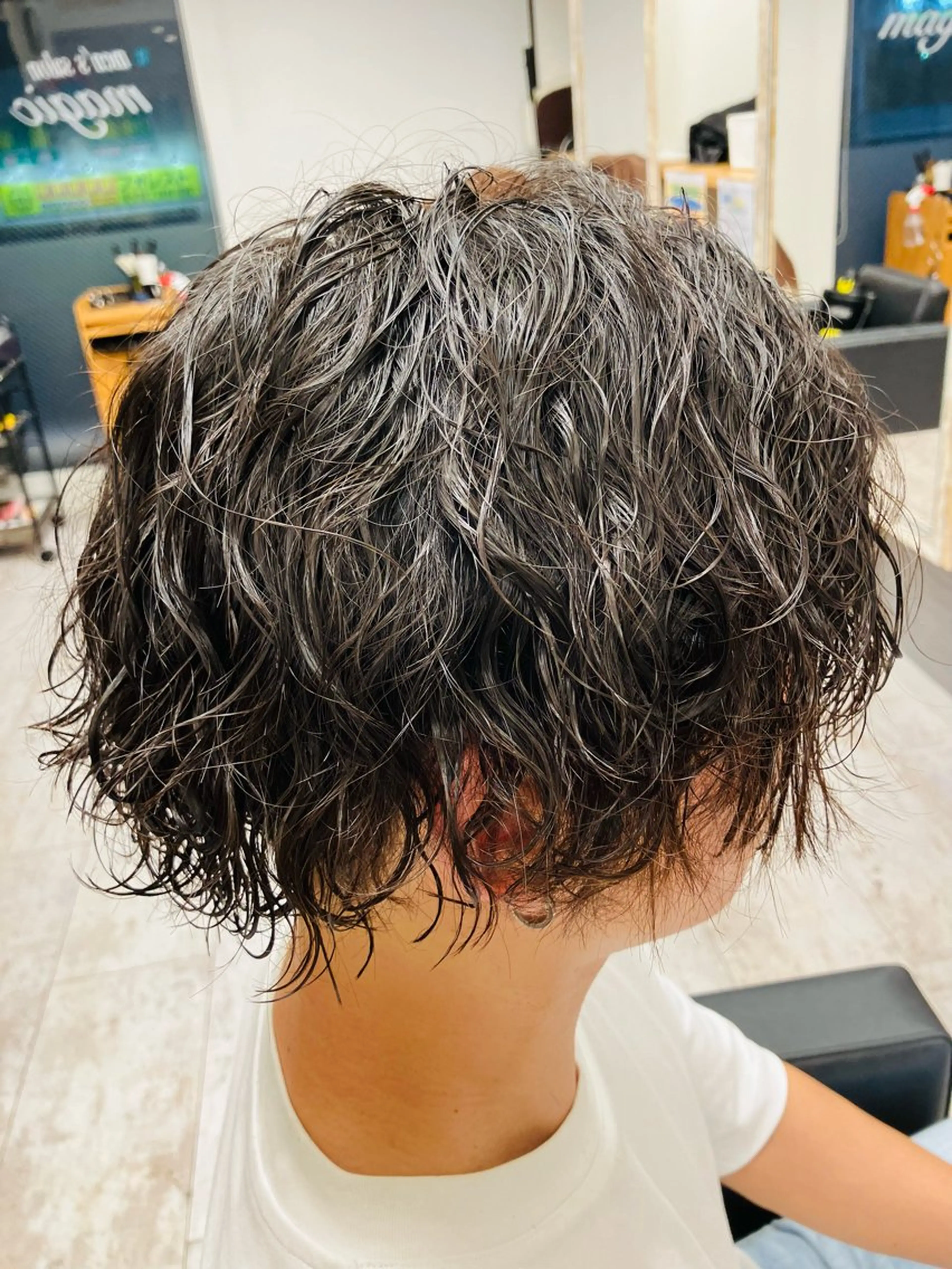 パーマ メンズ カット パーマ メンズ特化/パーマ/ フェードWATARUのヘアスタイル