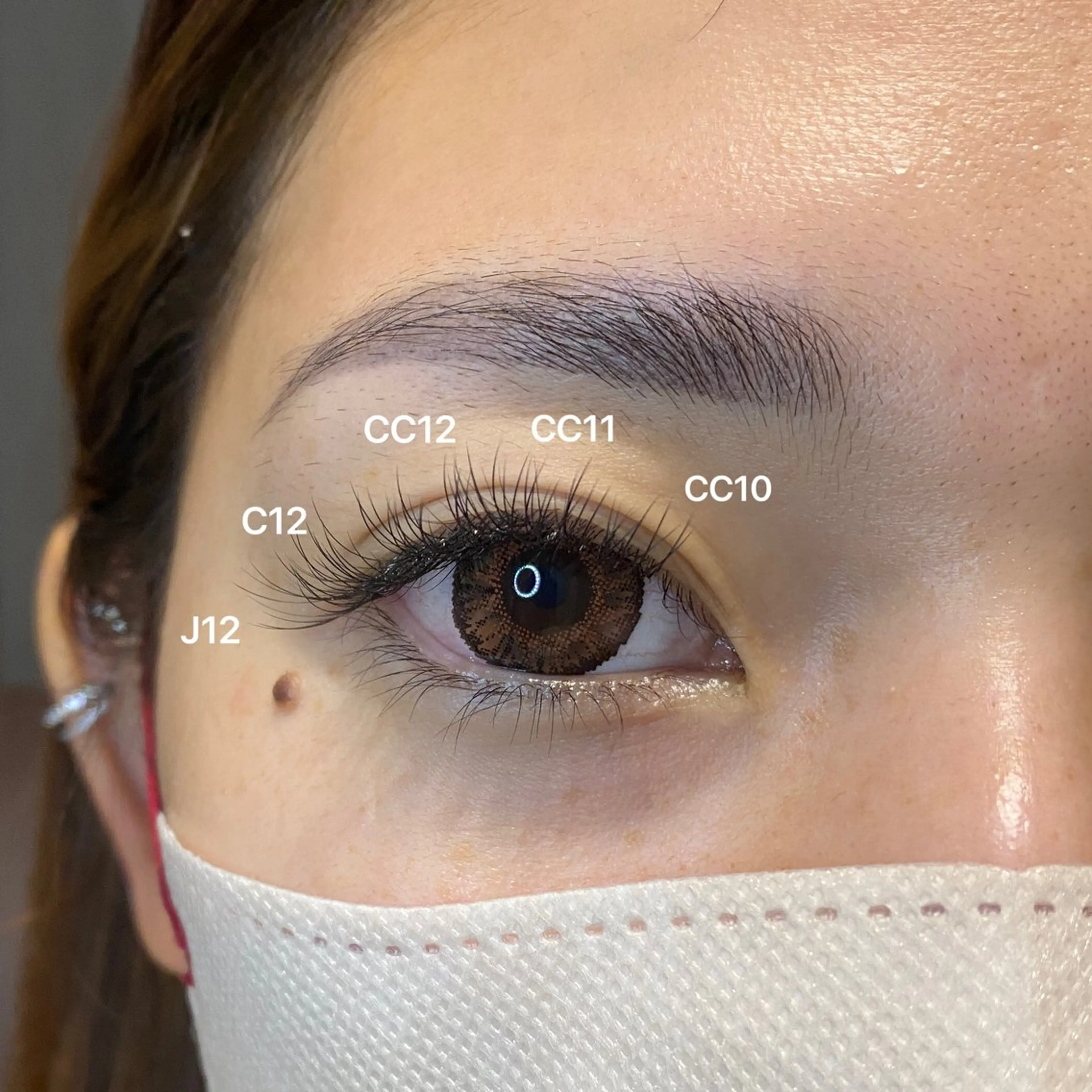 マツエク・マツパ マツエク eye.C 【Misako】のマツエク・マツパデザイン