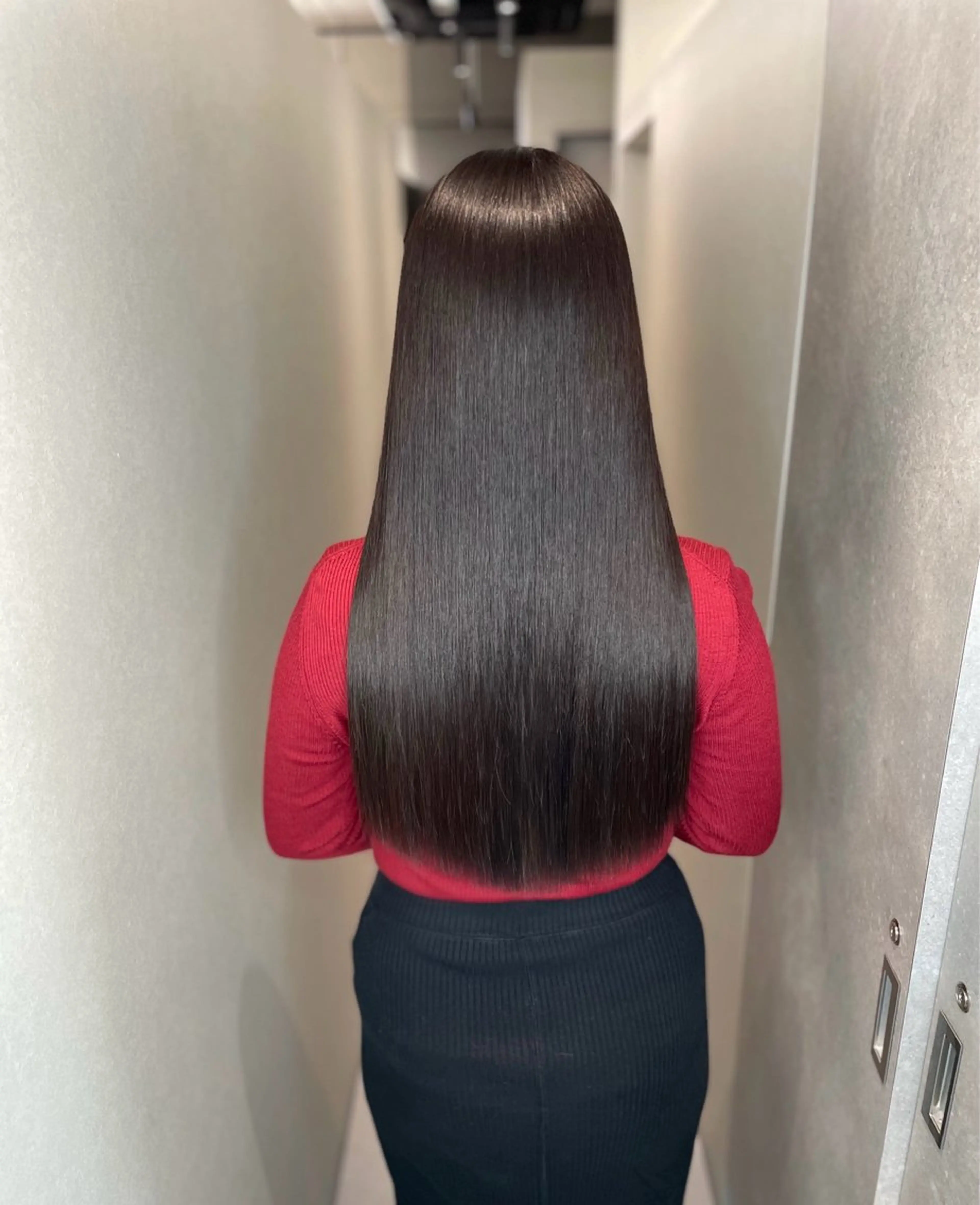 ✨柔らかさ抜群✨【表面シルクストレート】＋髪質改善トリートメントの写真