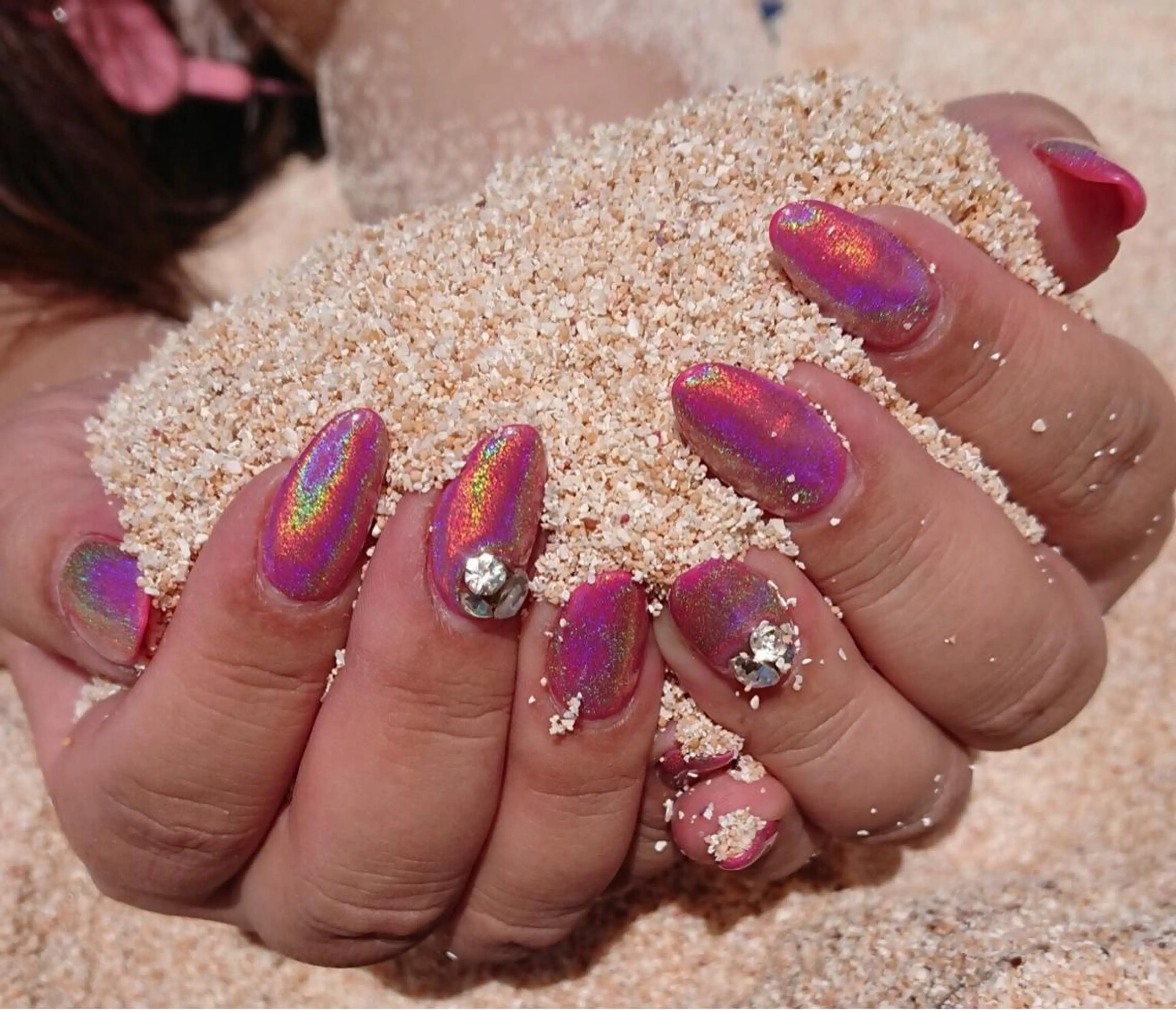 ネイル ピンク Nail Salon S-Traum所属・Nail Salon S-Traumのネイルデザイン