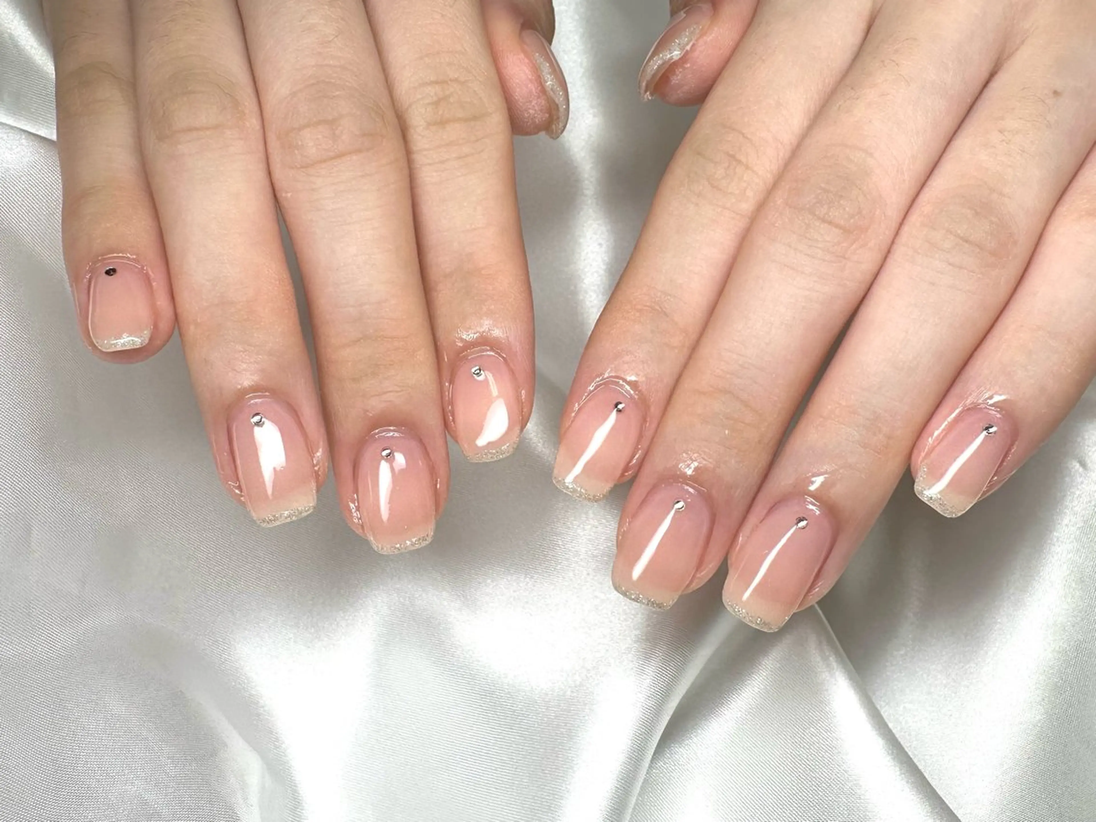 ネイル シンプルネイル ハンドネイル nu NANAのネイルデザイン