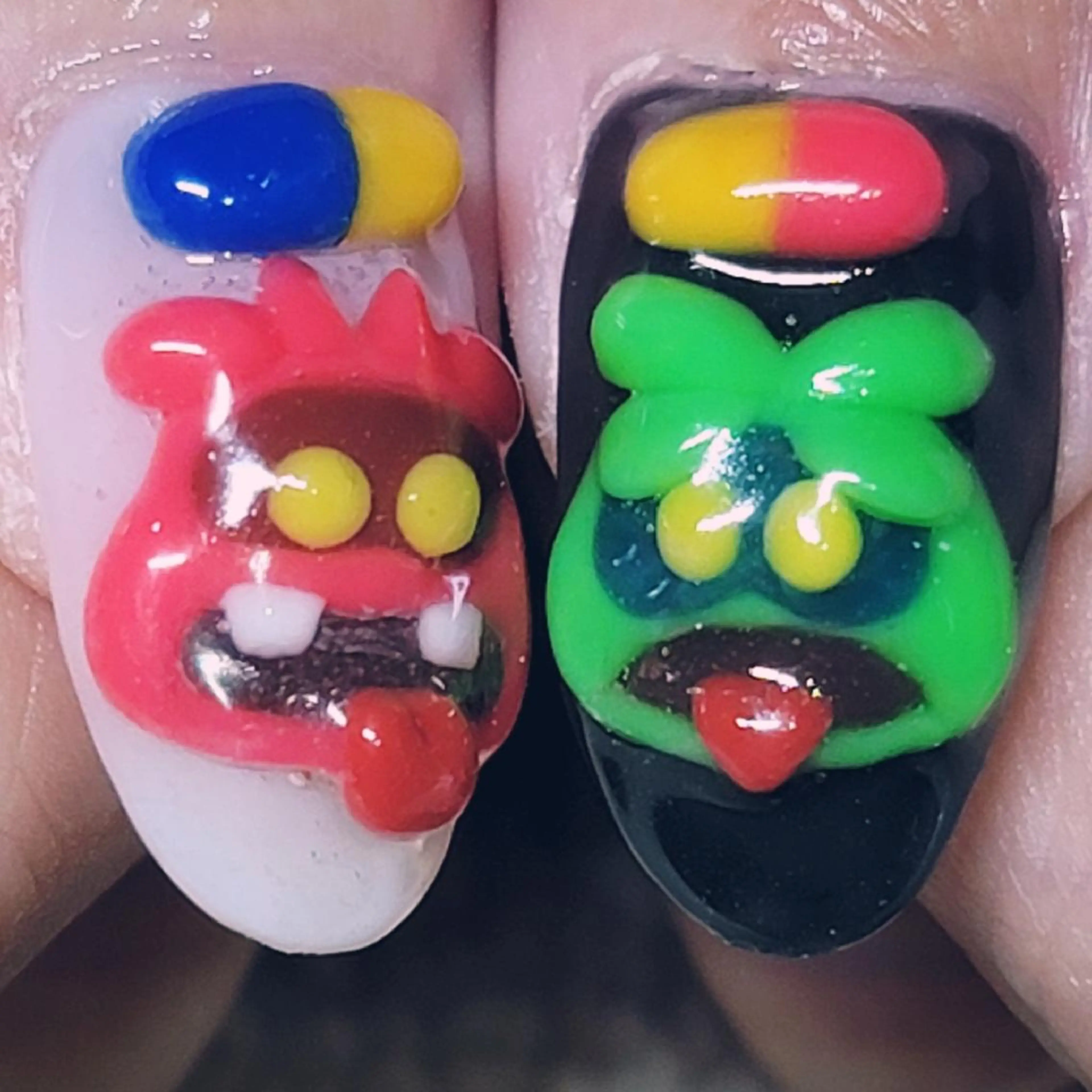 ネイル ホワイト ハンドネイル よしだ ひろきのネイルデザイン