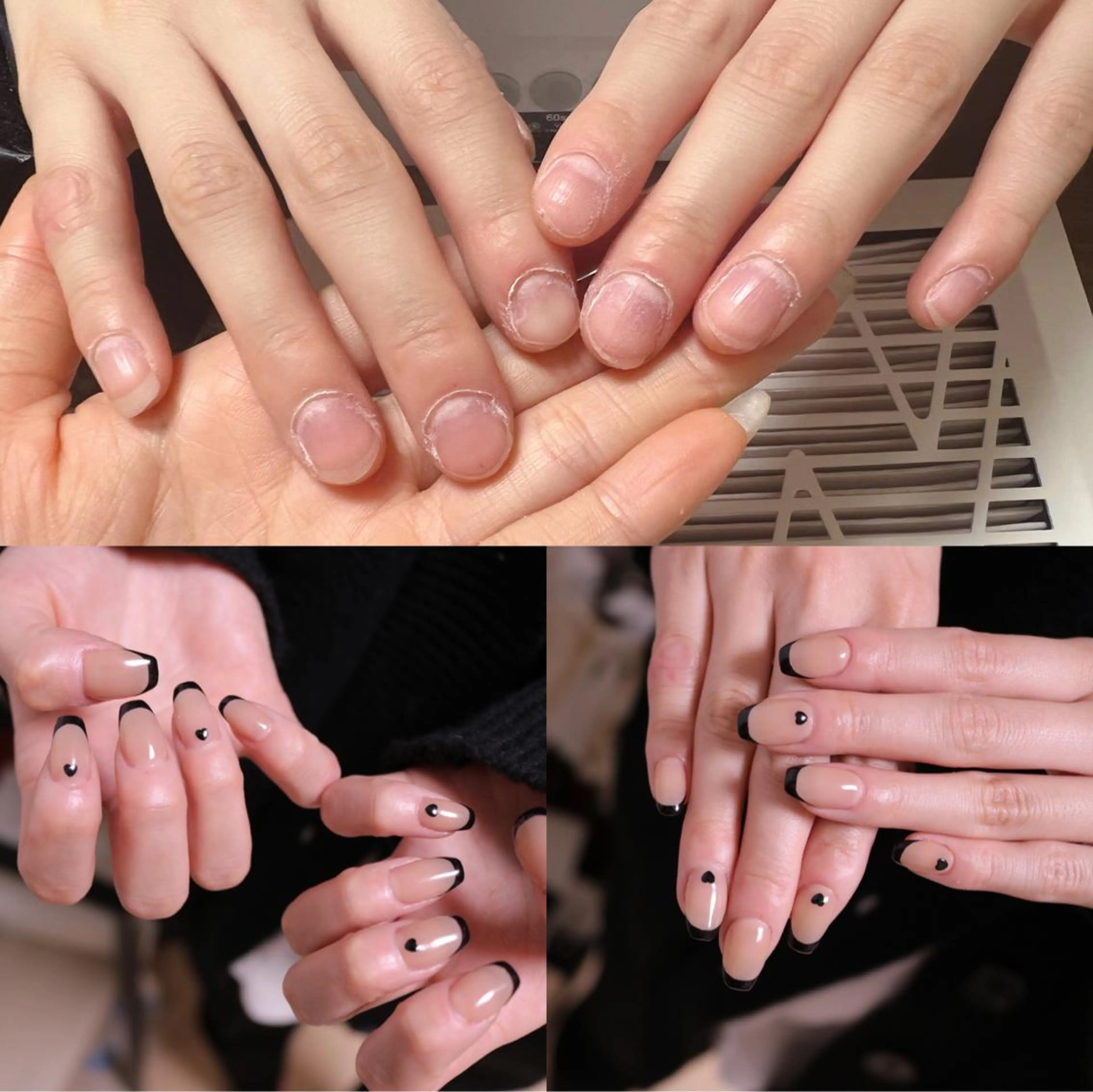 ネイル 長さ出し ハンドネイル MH Nailのネイルデザイン