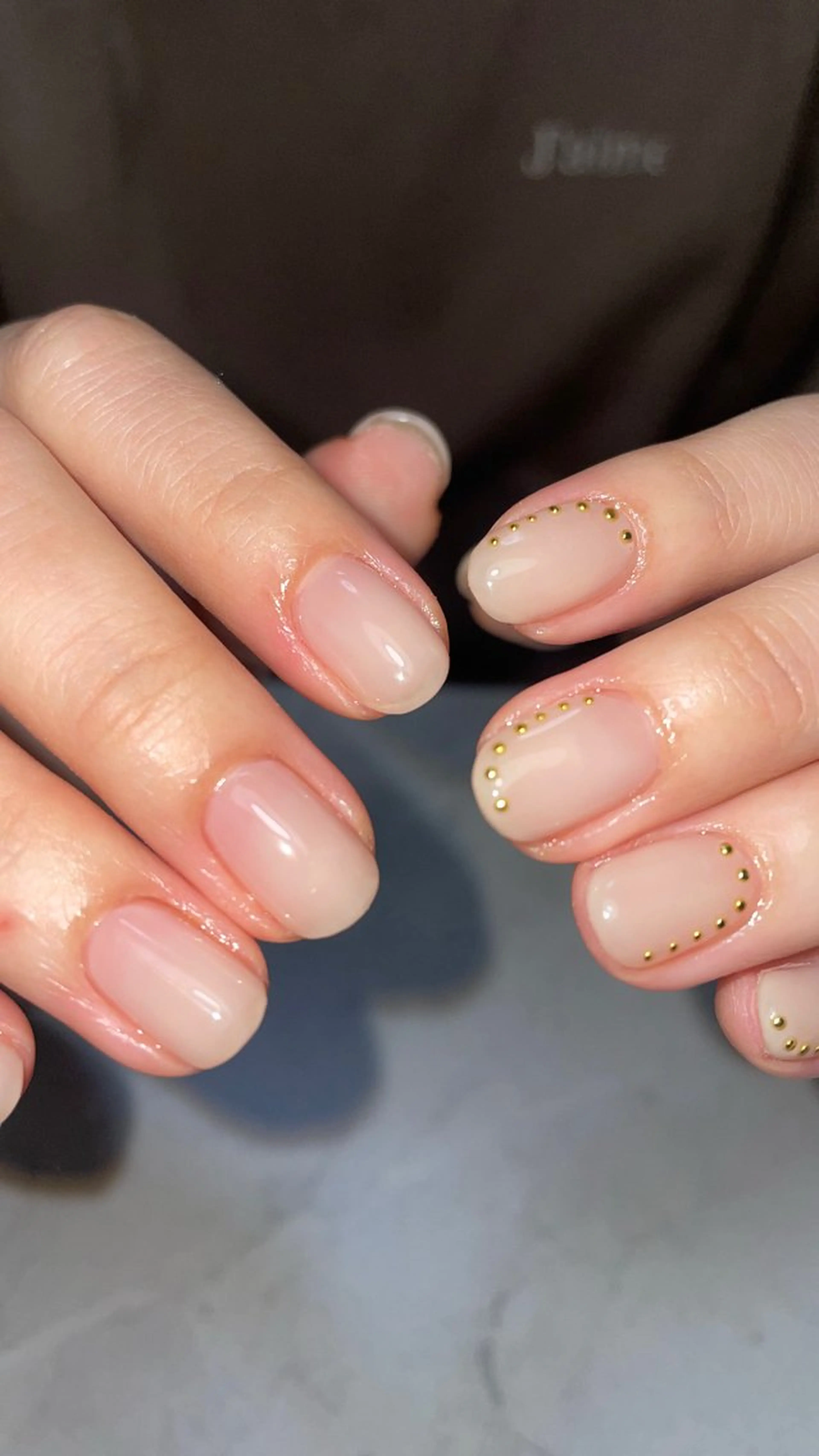 ネイル ニュアンスネイル オフィスネイル ワンカラーネイル シンプルネイル ハンドネイル miinail miyuuのネイルデザイン