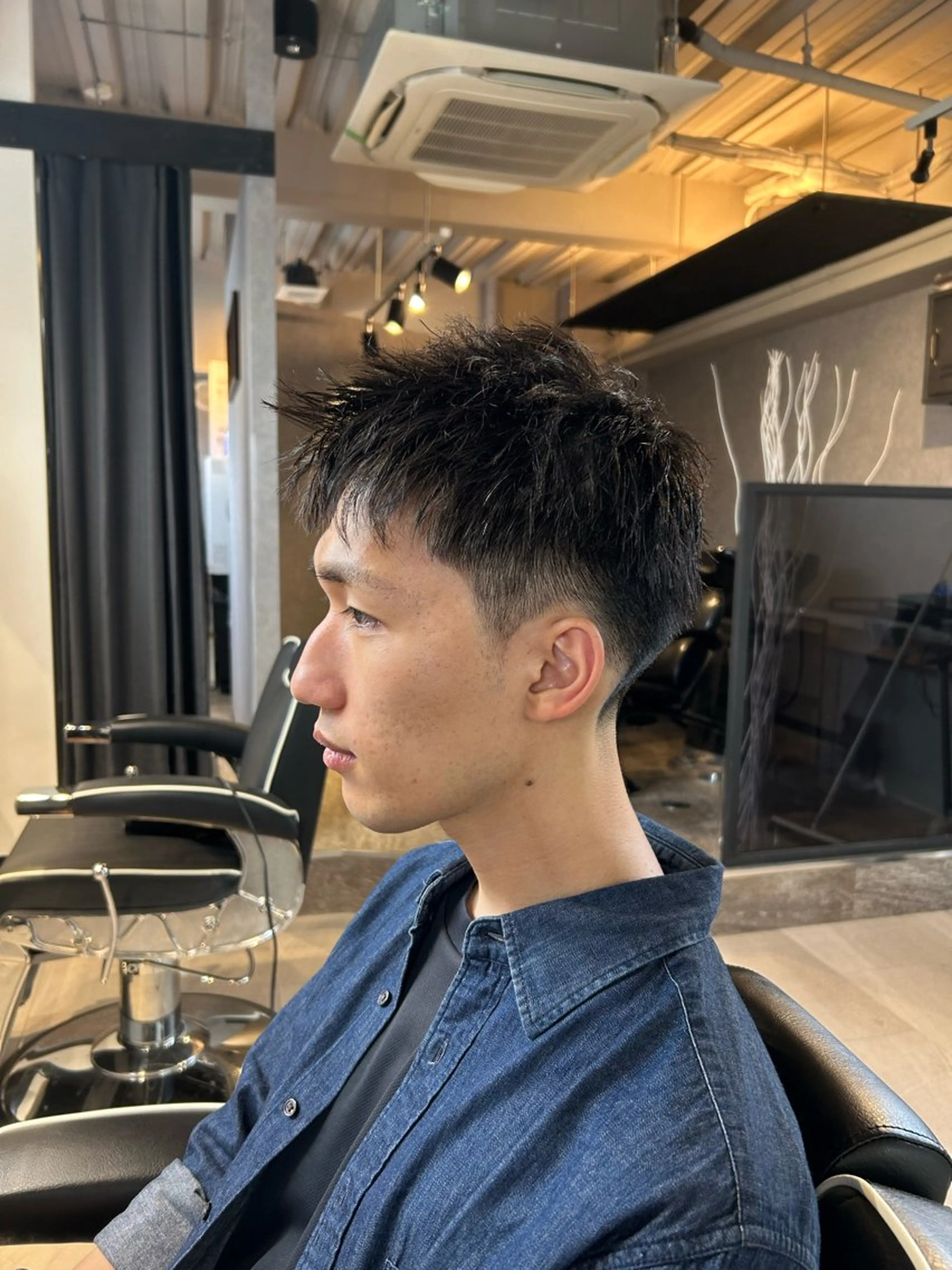 ショート メンズ カット SYUYA/パーマ/ マッシュスタイル特化のヘアスタイル