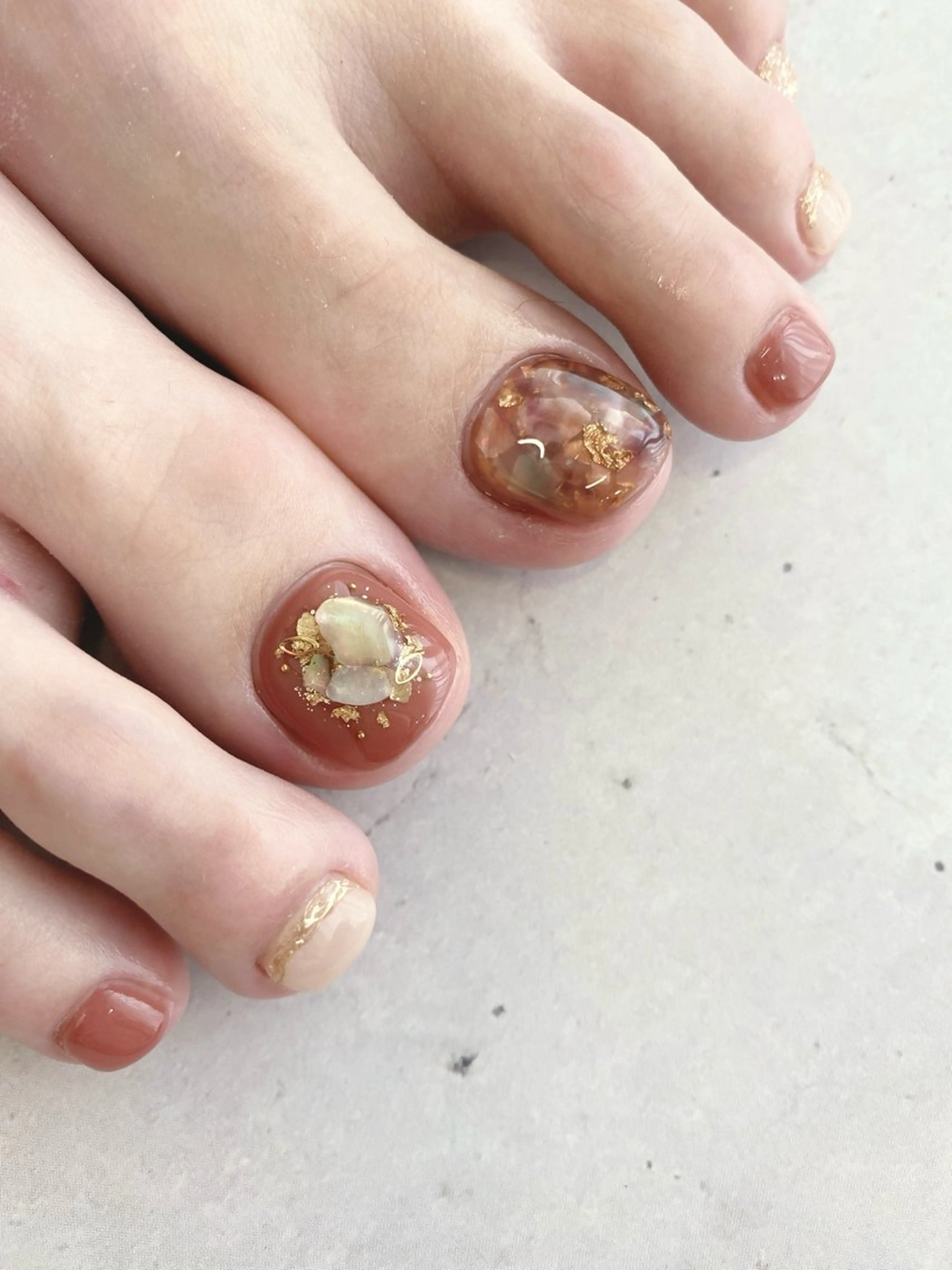 ネイル フットネイル mu.(ミュー)所属・mu .(ミュー)のネイルデザイン