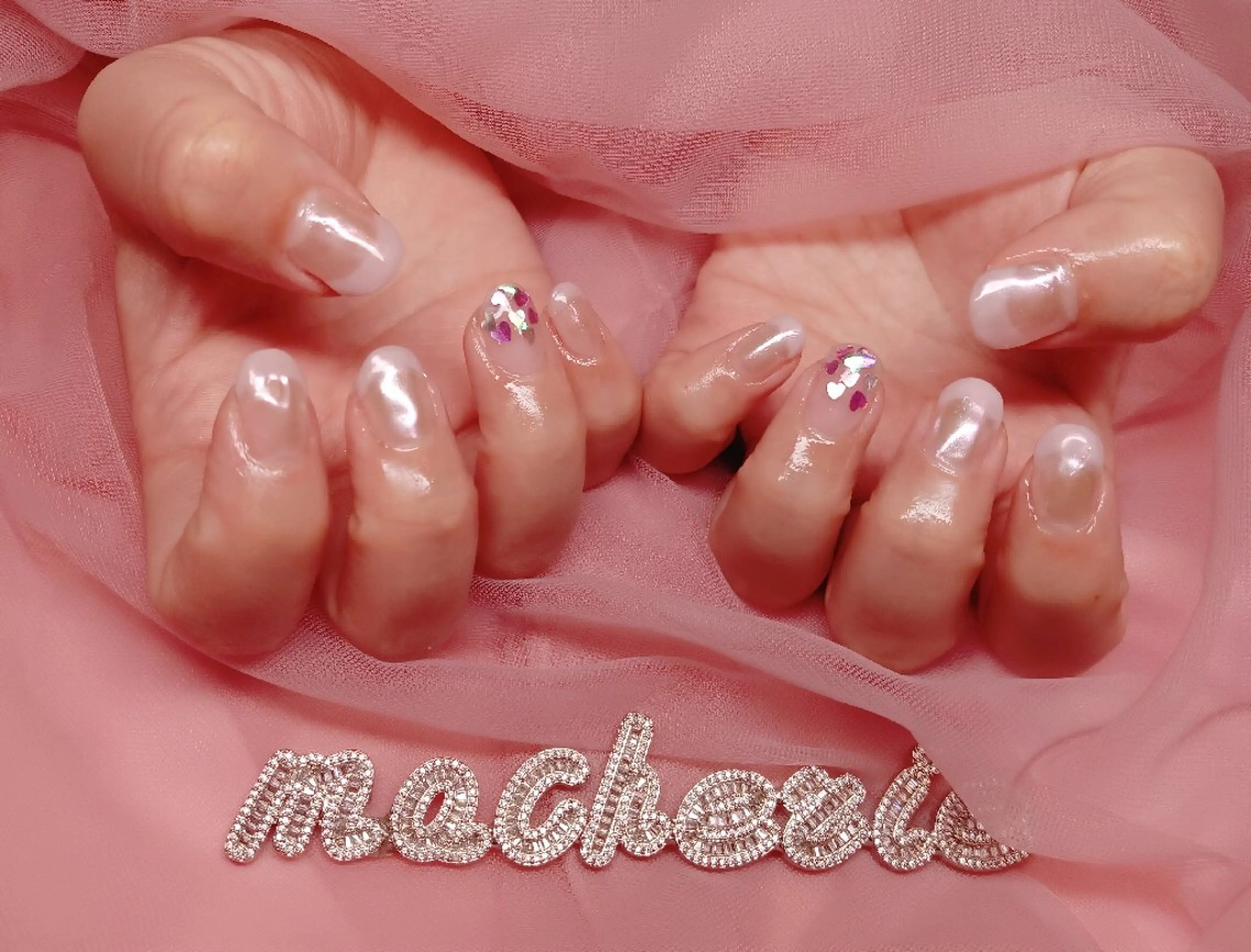 ネイル シンプルネイル ハンドネイル Nail Salon macherieのネイルデザイン
