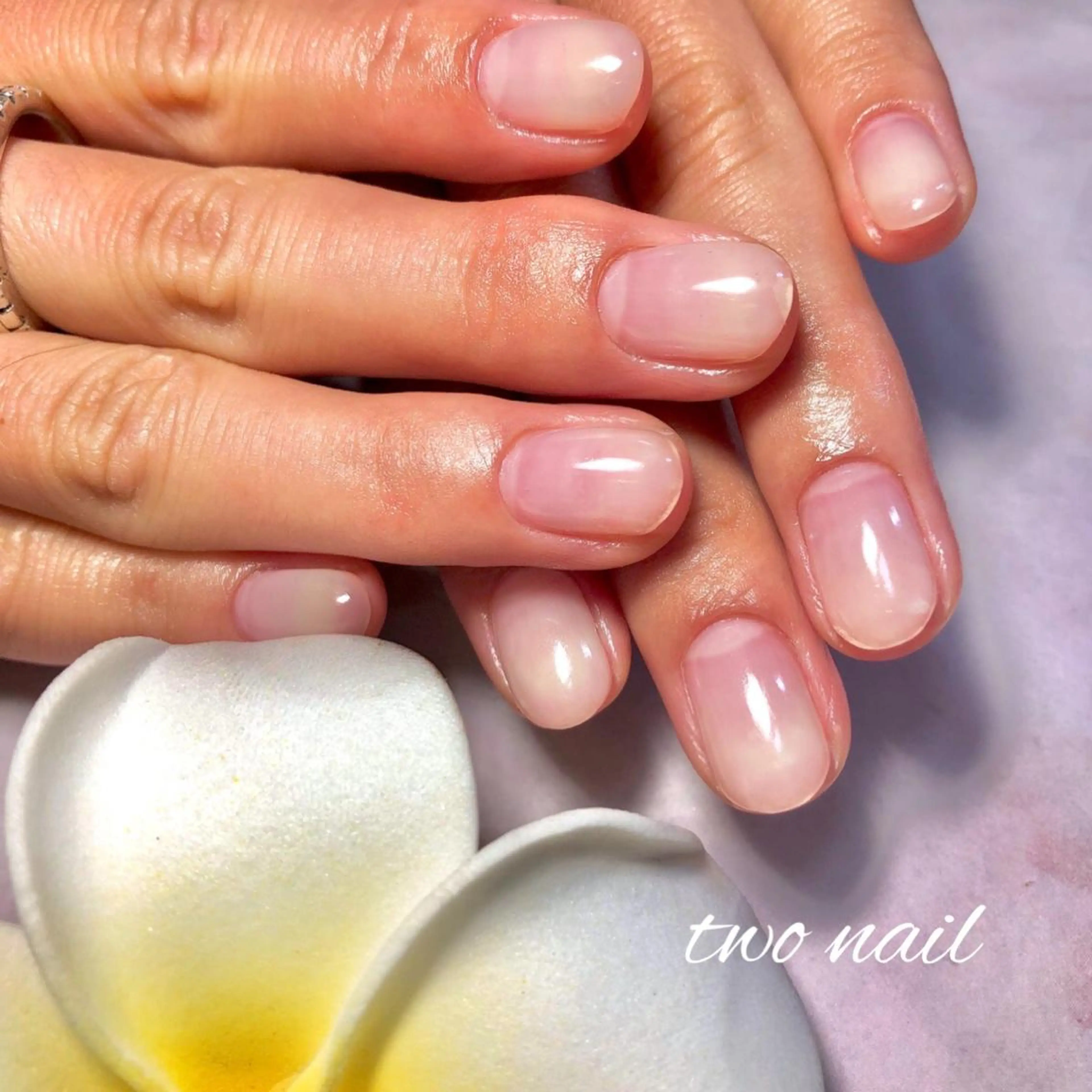 ネイル フットネイル ハート ハンドネイル two nailのネイルデザイン