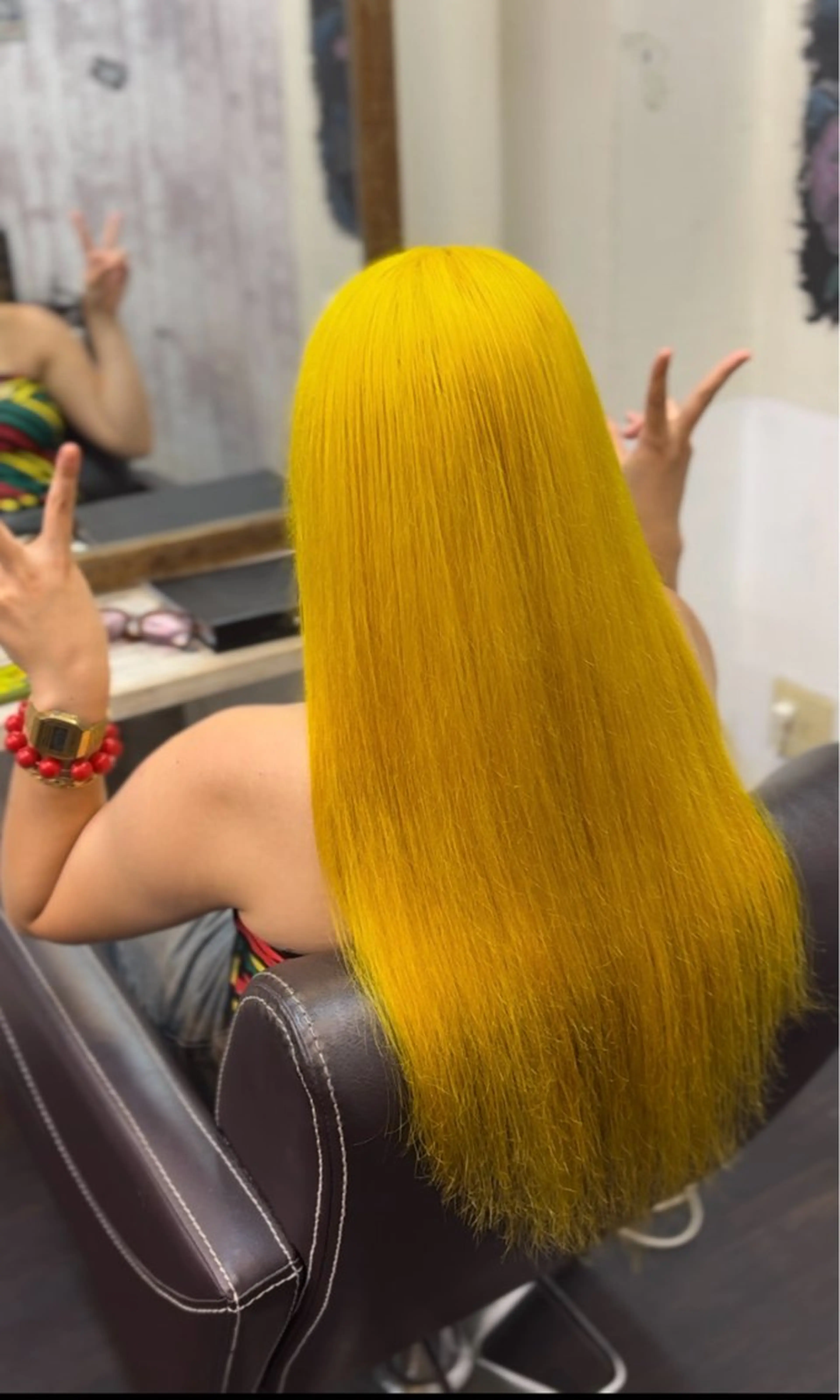 ロング カラー ヘアカラー トリートメント エクステ/ブリーチ / Hayatoのヘアスタイル