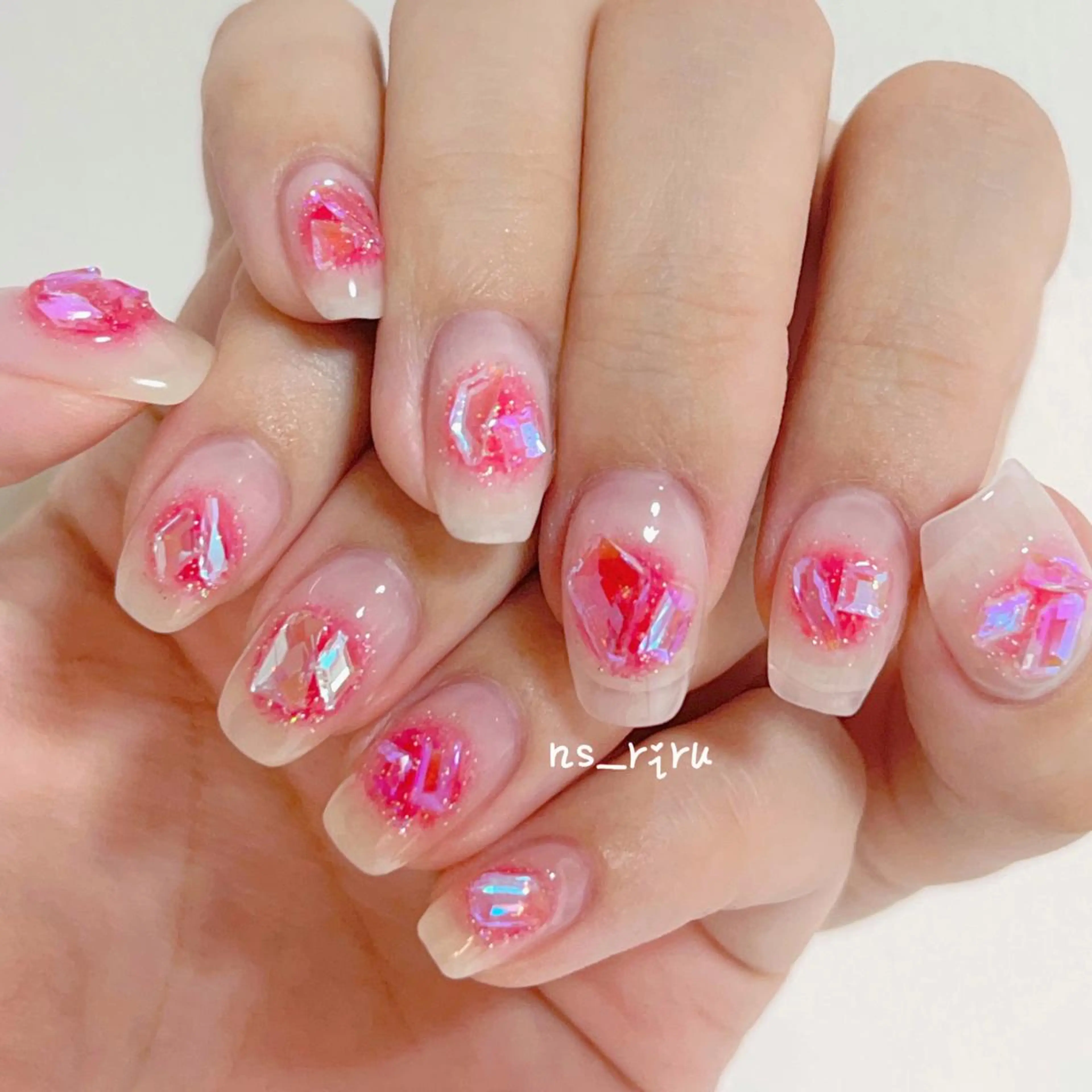 ネイル Nail salon - riru -所属・ネイリスト Nokaのネイルデザイン