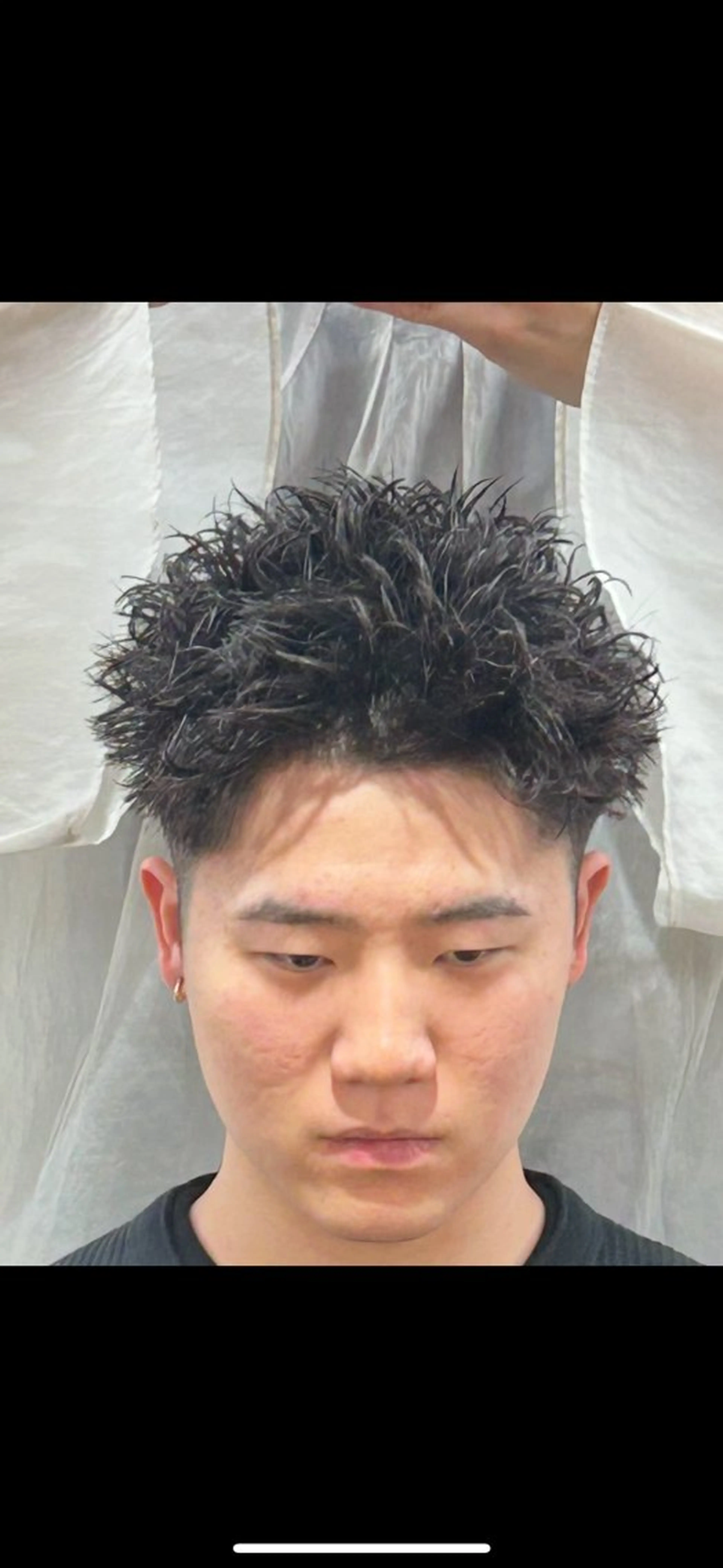 ショート メンズ特化⚡️パーマ テッタのヘアスタイル