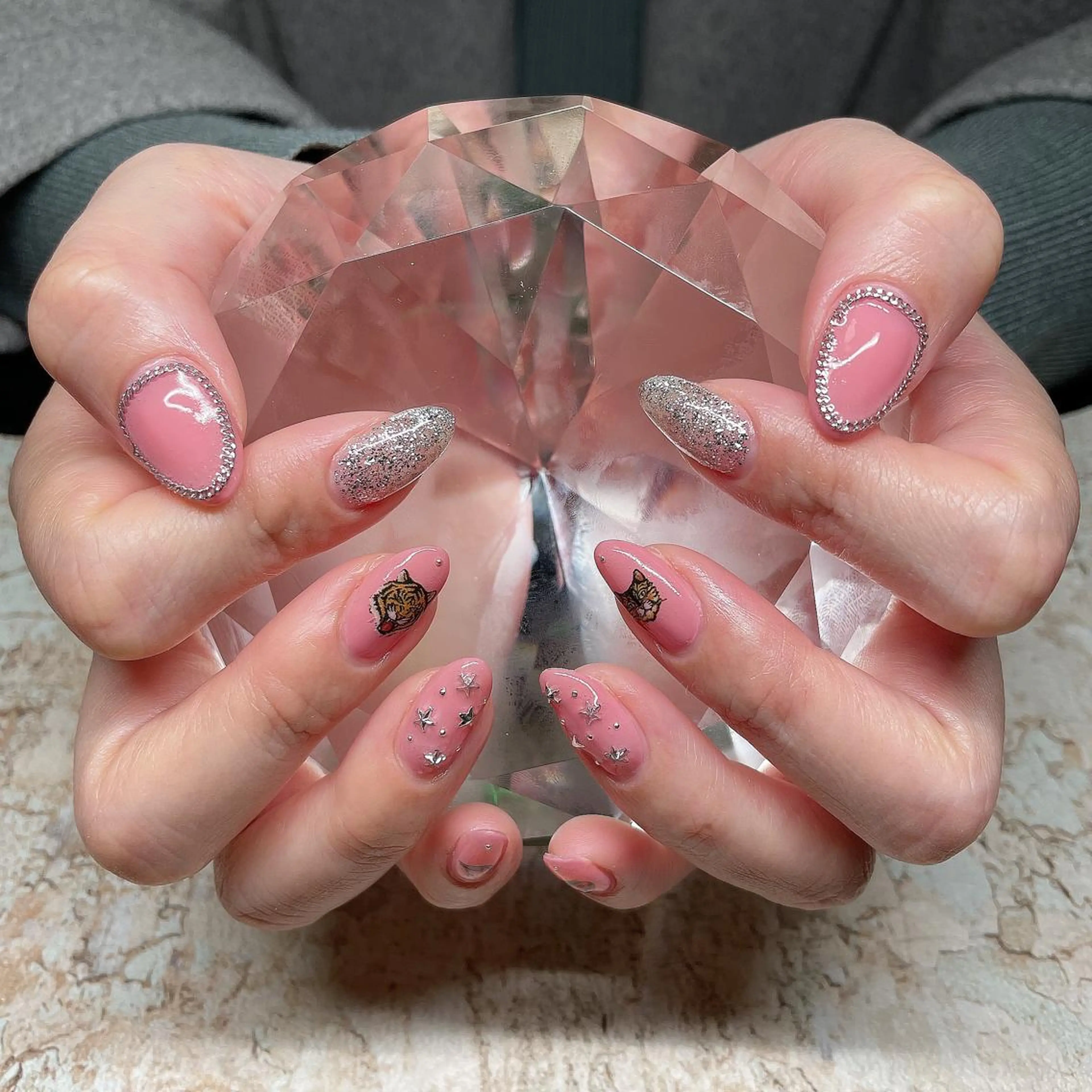 ネイル アートネイル フレンチネイル ジェルネイル グラデーション 韓国ネイル Nail room Bimano所属・Bimano seica♡+°のネイルデザイン