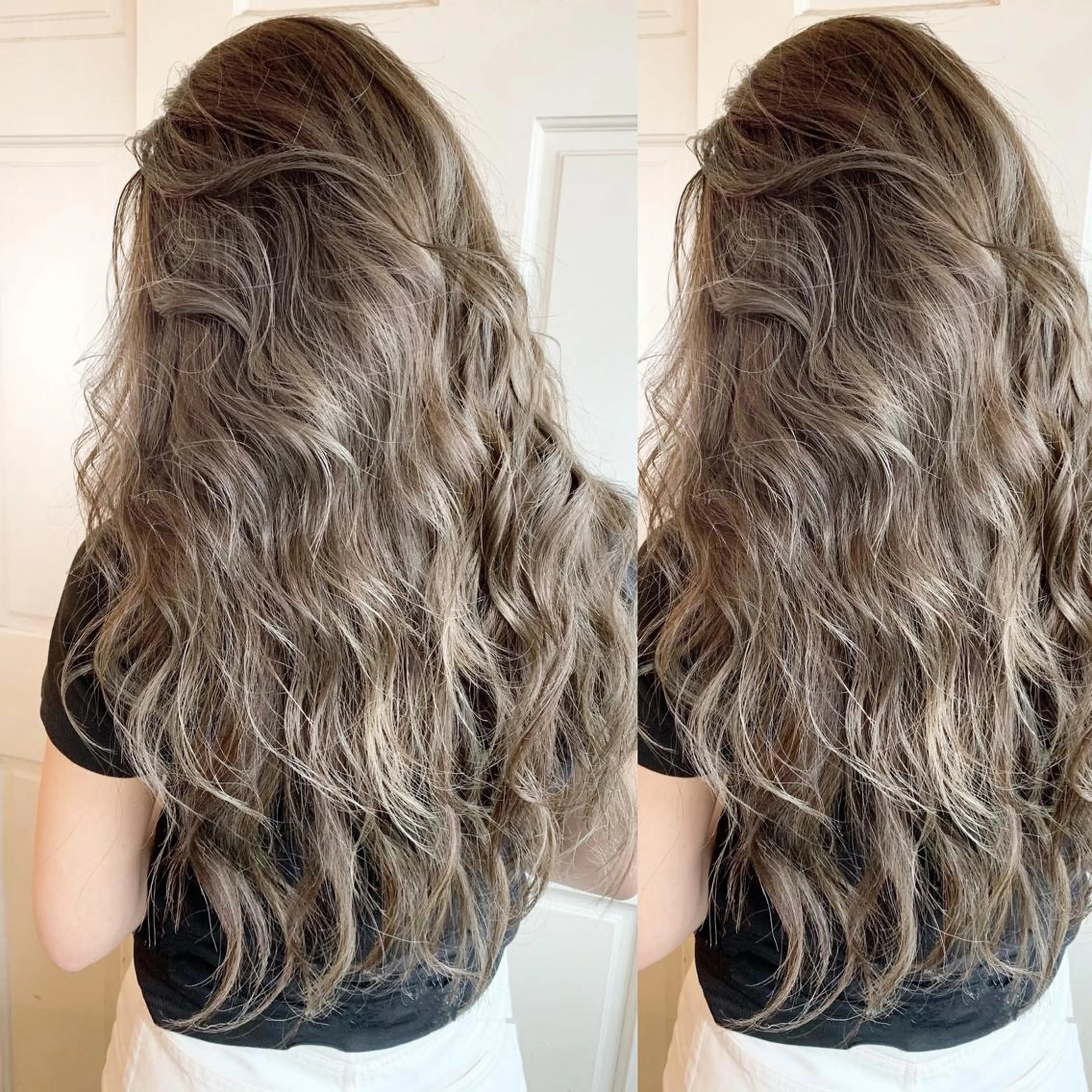 ロング カラー ヘアアレンジ WATARU🔥／ 外国人風ハイライトのヘアスタイル