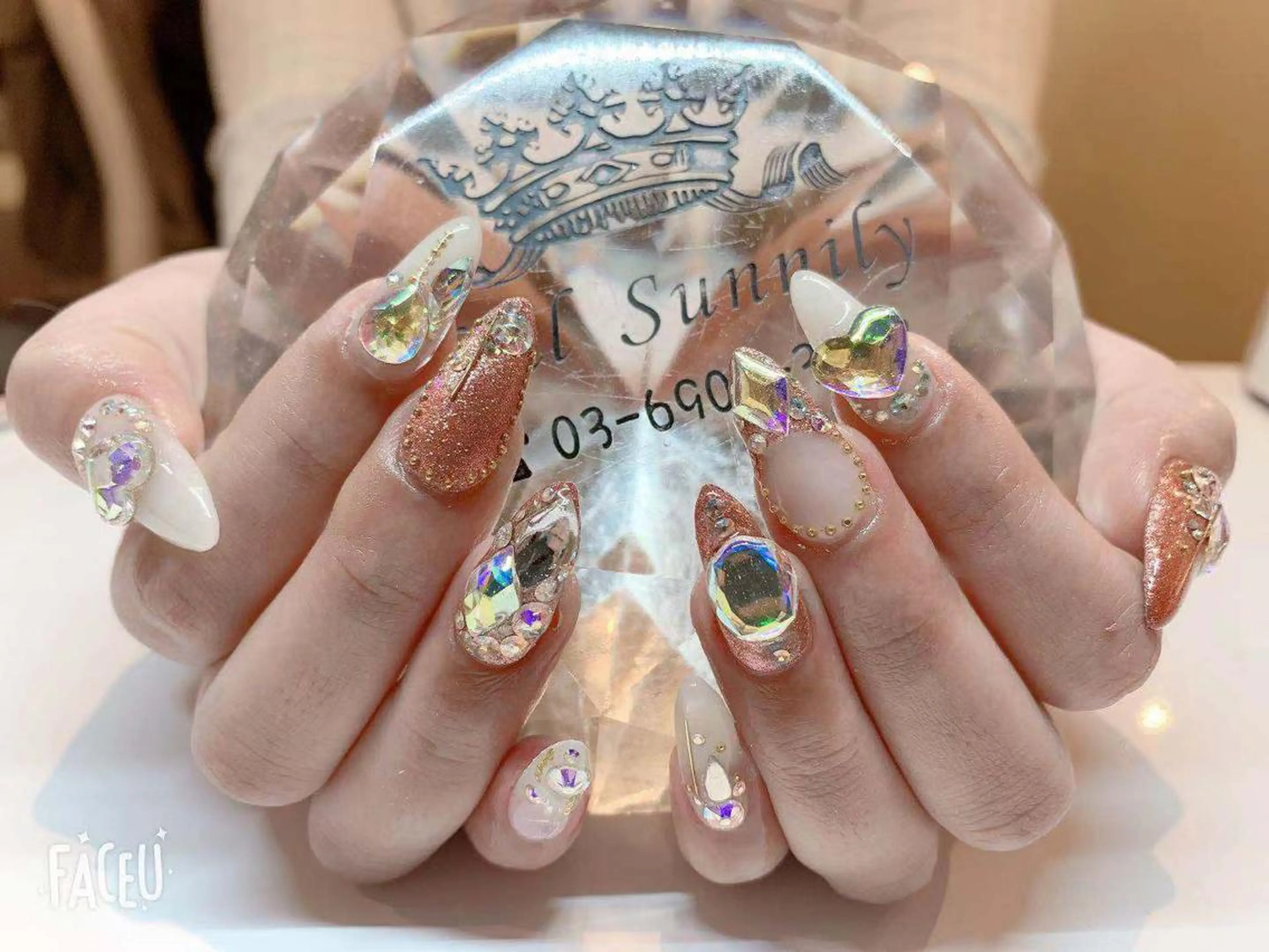 ネイル 長さだし専門店 M2　rikaのネイルデザイン